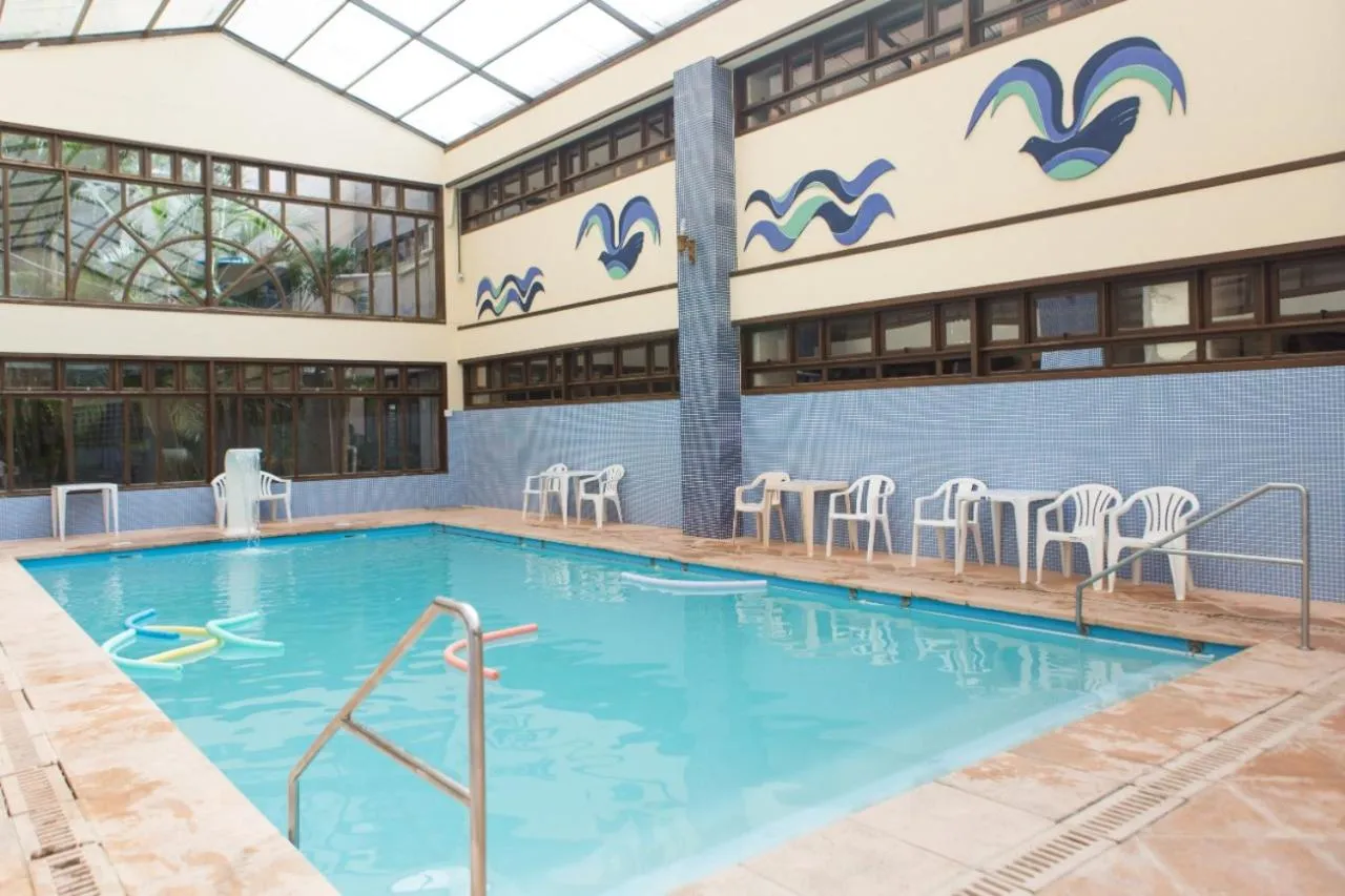 Pool view in Hotel Araçá