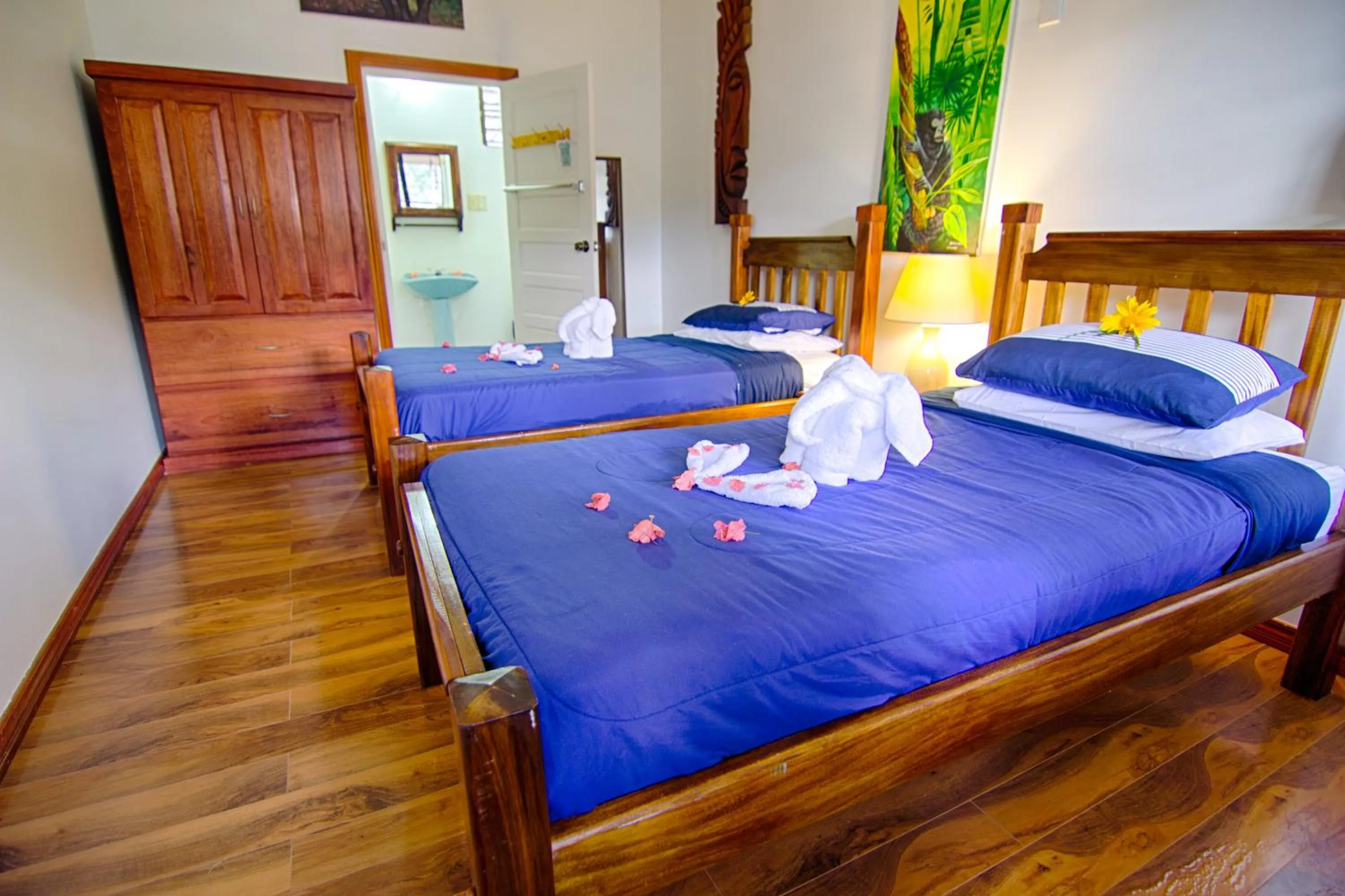 Bed in Bocawina Rainforest Resort