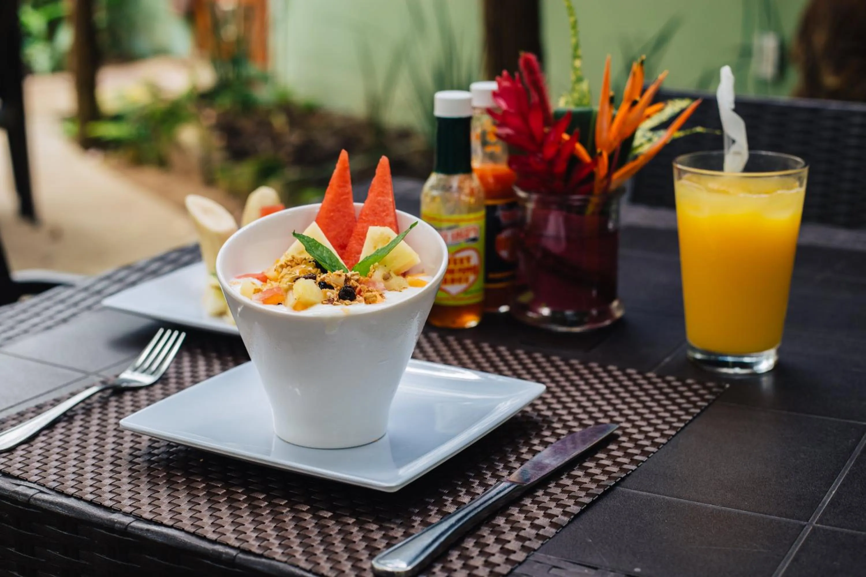 Restaurant/places to eat in Bocawina Rainforest Resort