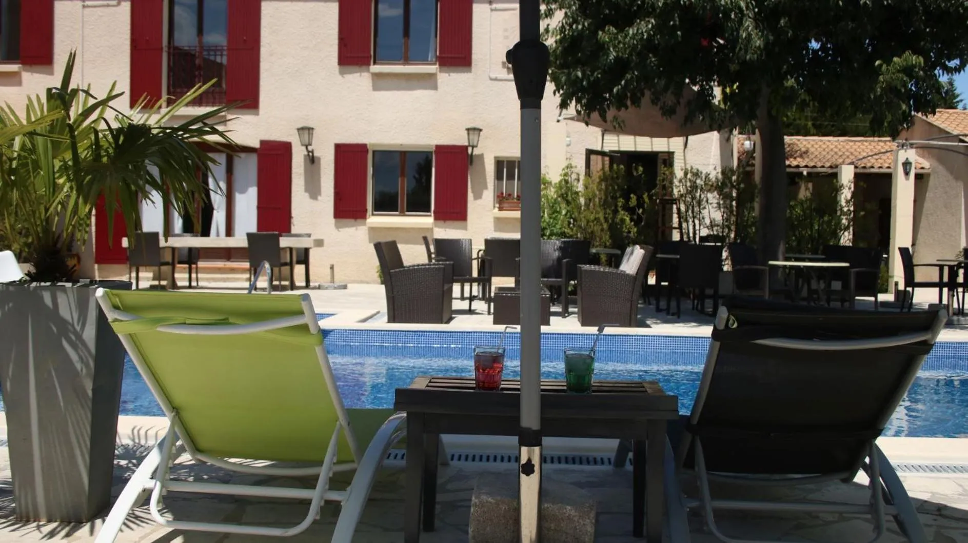 Property building in Hôtel Le Mas Des Amandiers