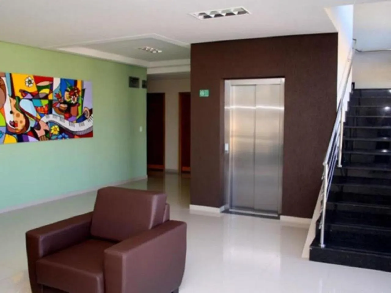 Lobby or reception in Trindade Plaza Hotel