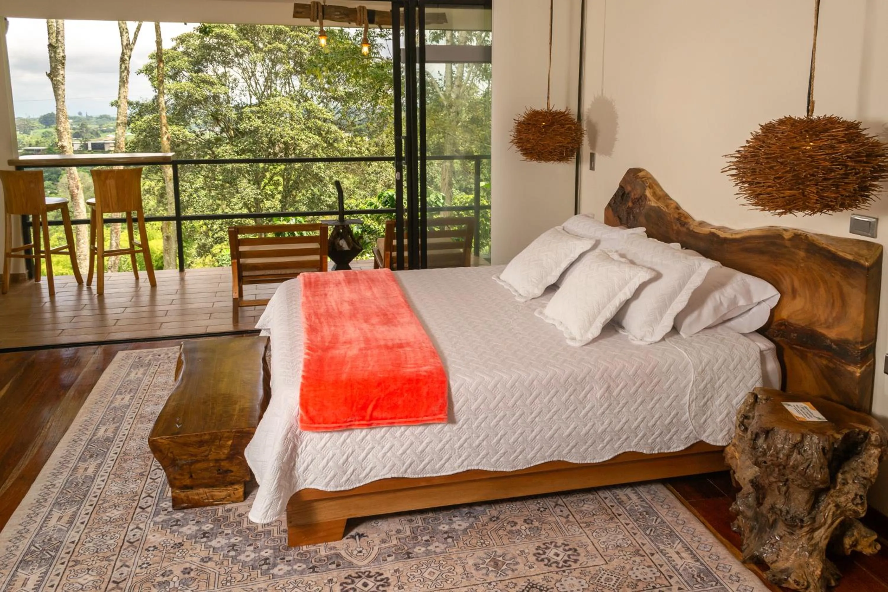 Bed in El Edén Country hotel y Club Residencial