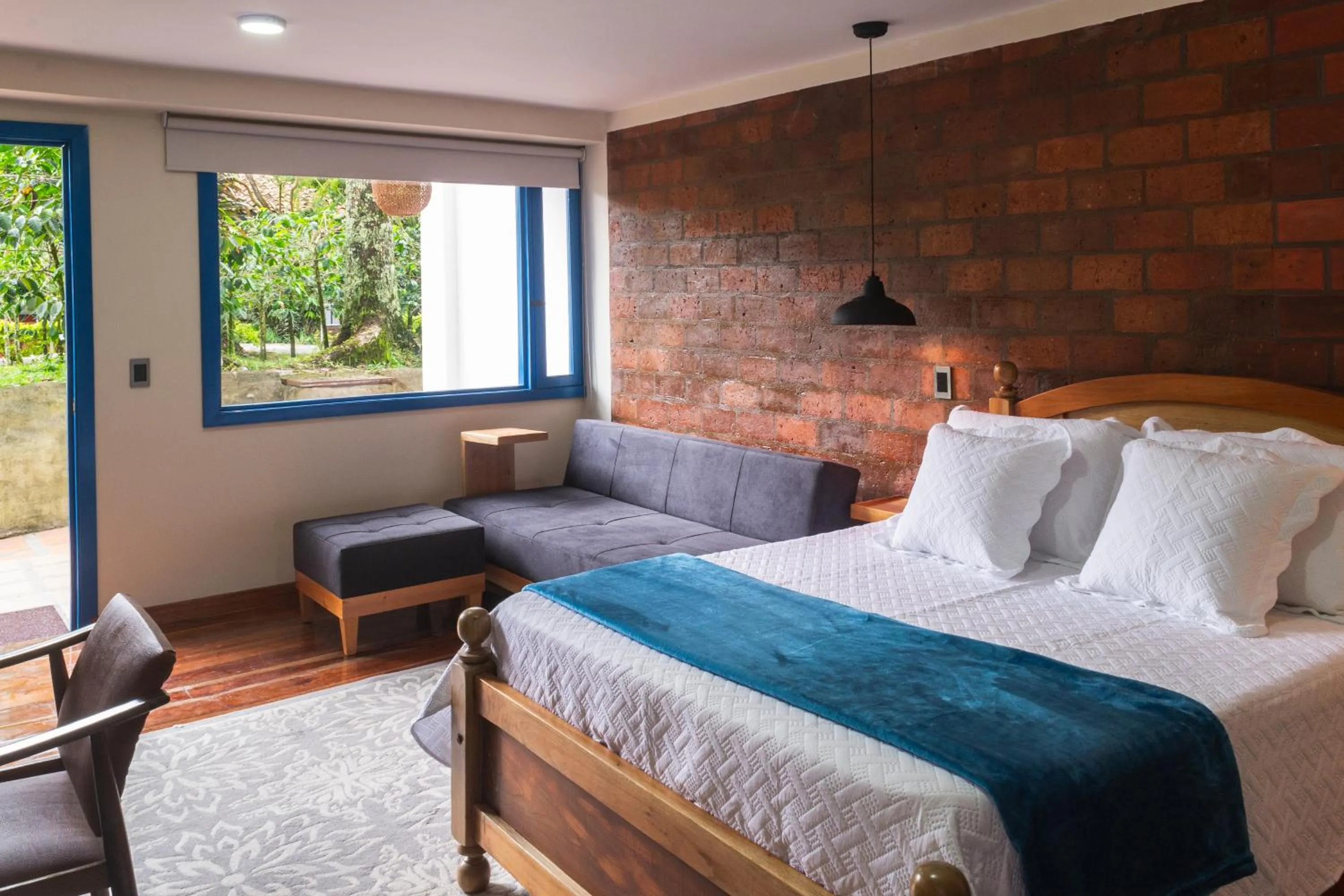 Bed in El Edén Country hotel y Club Residencial