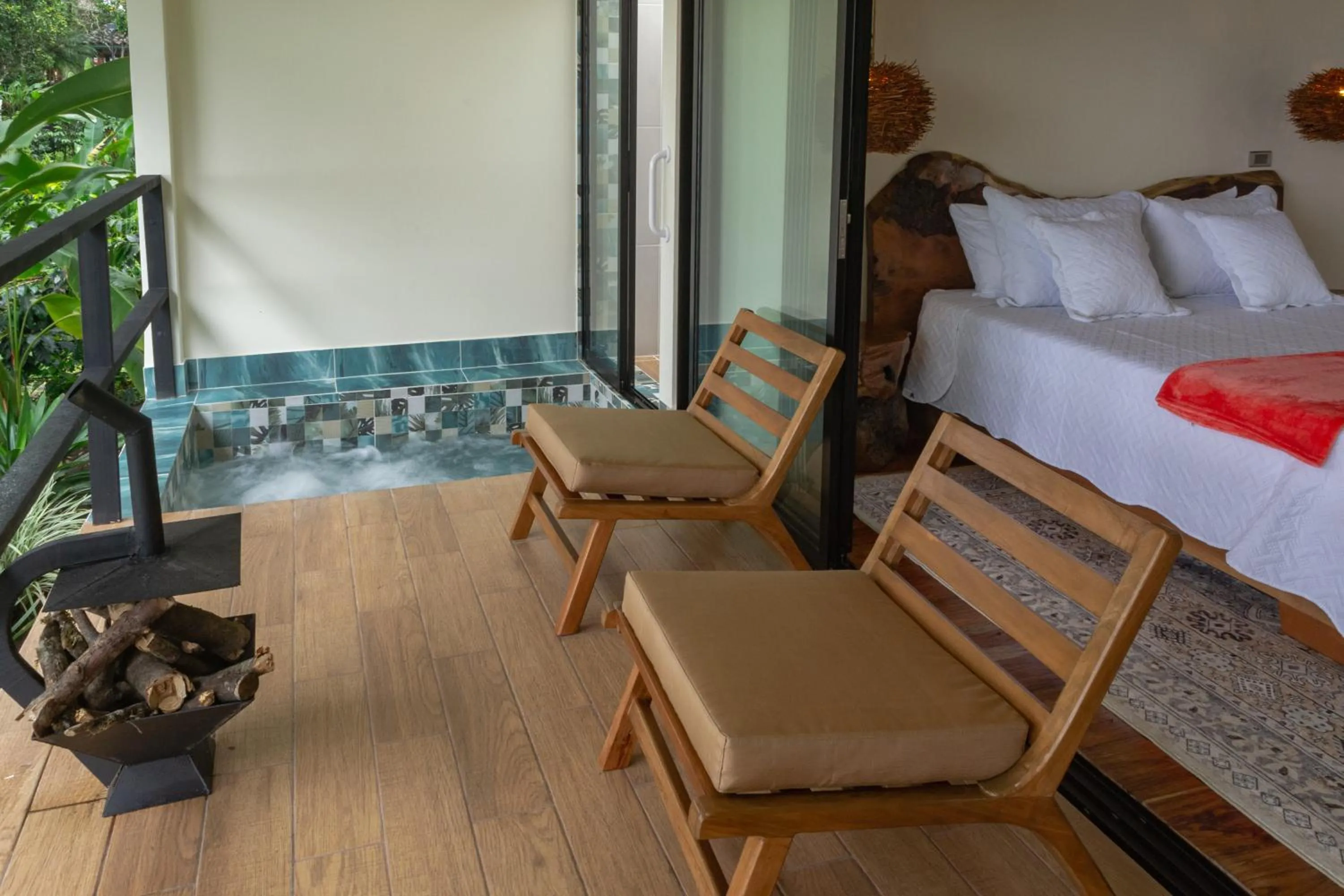 Bed in El Edén Country hotel y Club Residencial