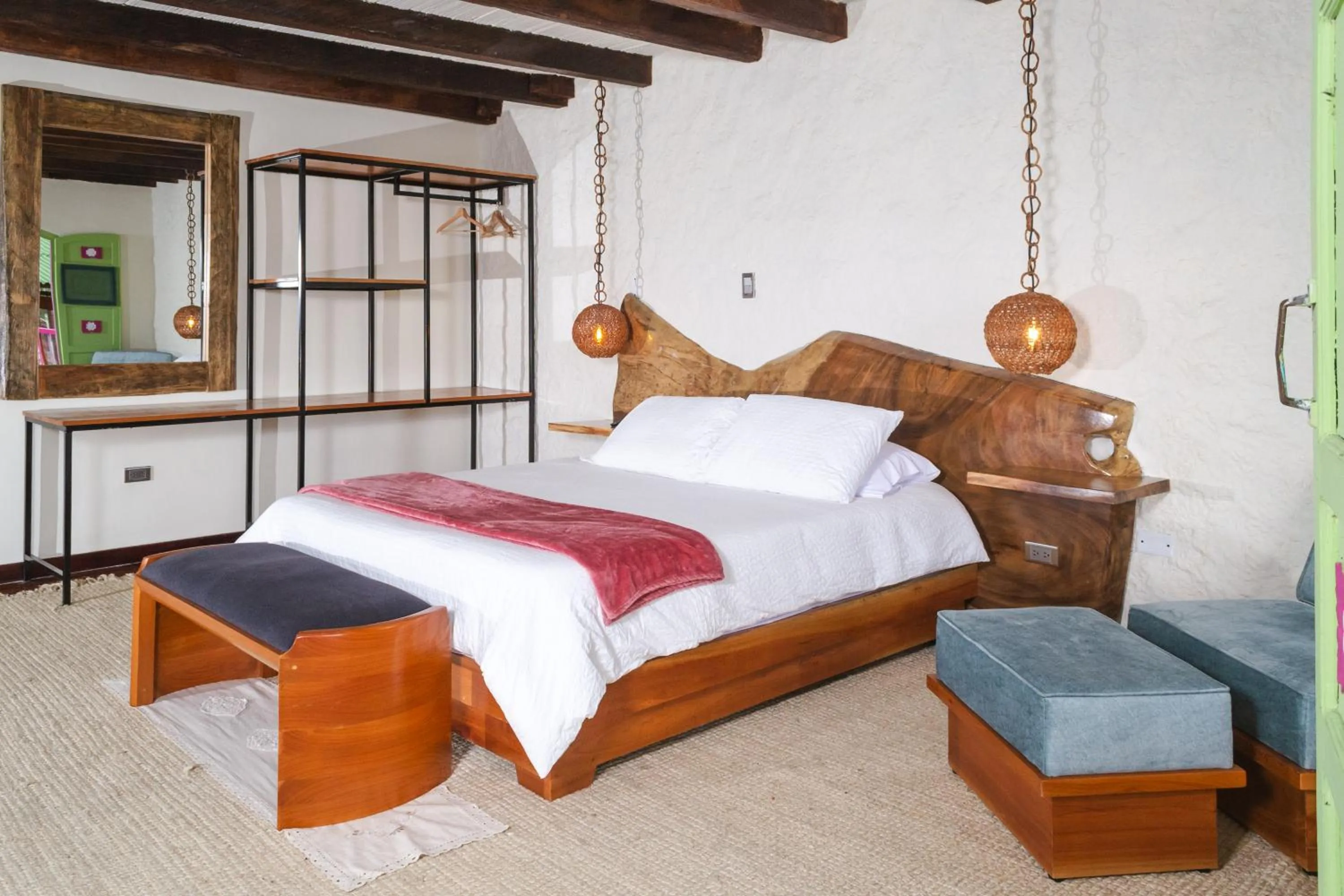 Bed in El Edén Country hotel y Club Residencial