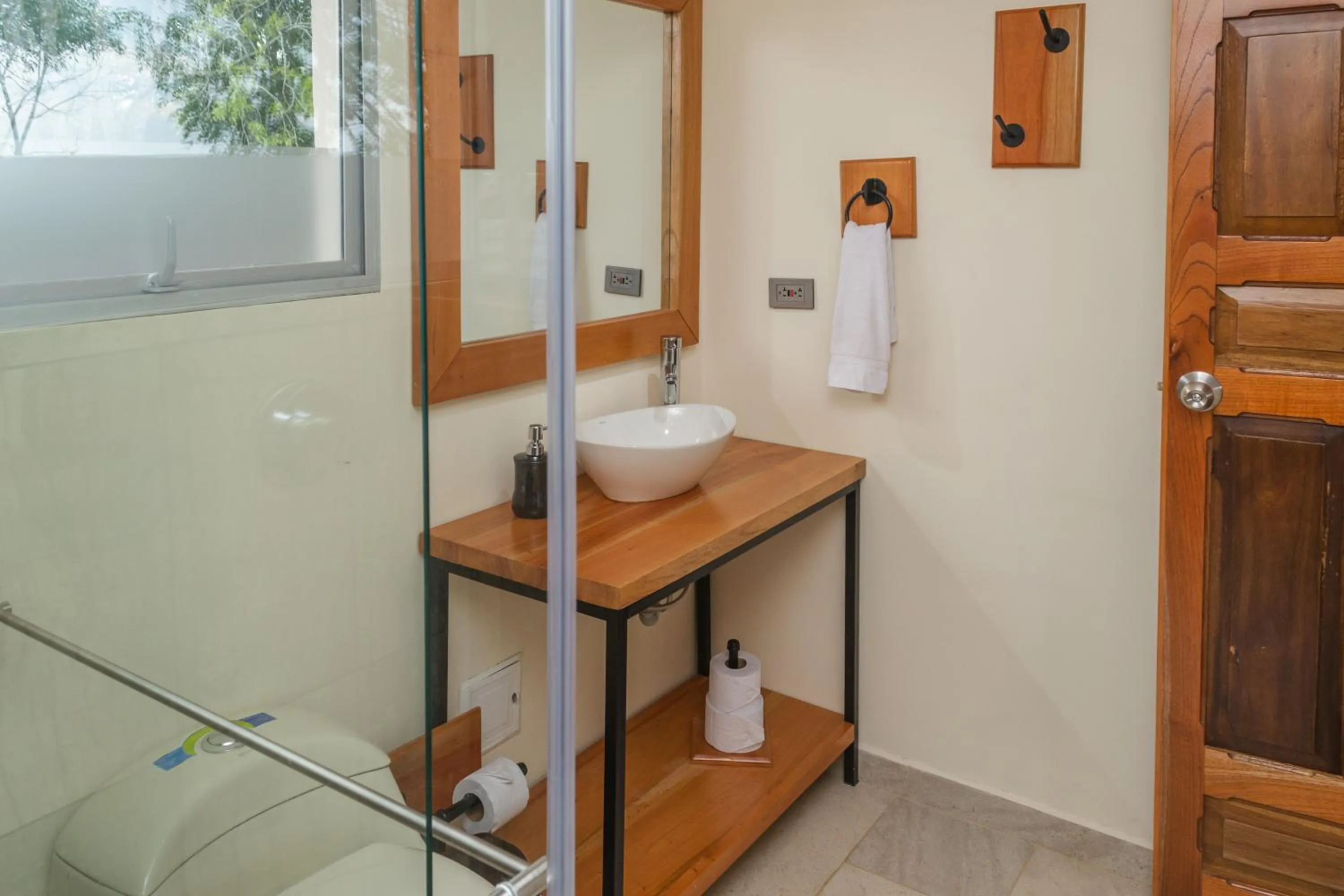 Shower in El Edén Country hotel y Club Residencial