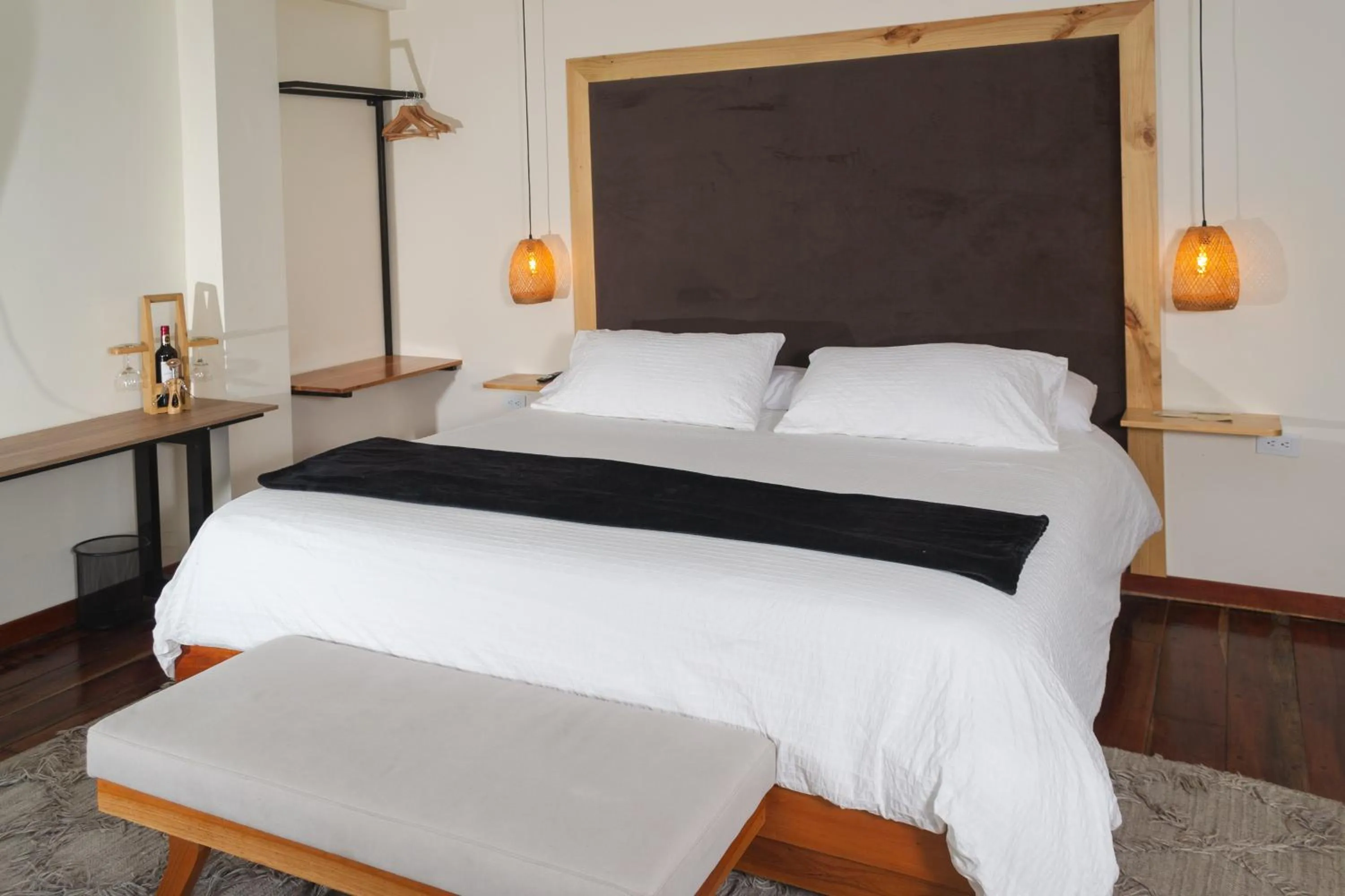 Bed in El Edén Country hotel y Club Residencial