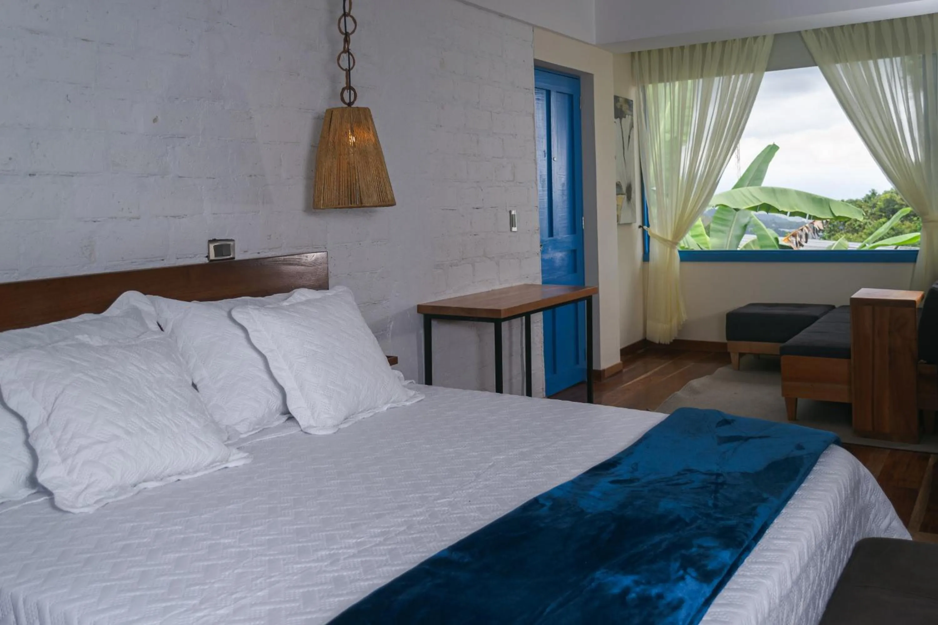 View (from property/room), Bed in El Edén Country hotel y Club Residencial