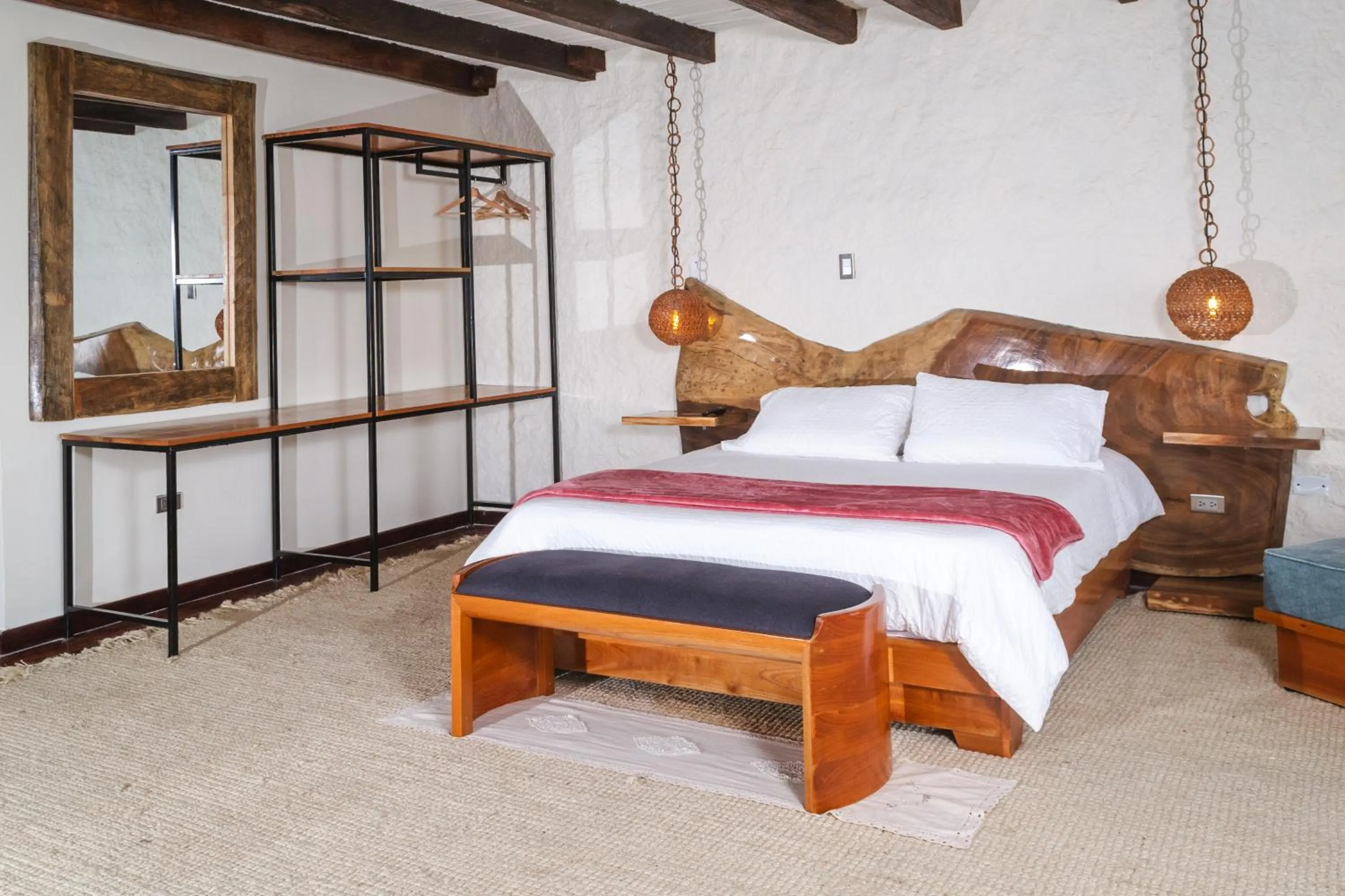 Bed in El Edén Country hotel y Club Residencial