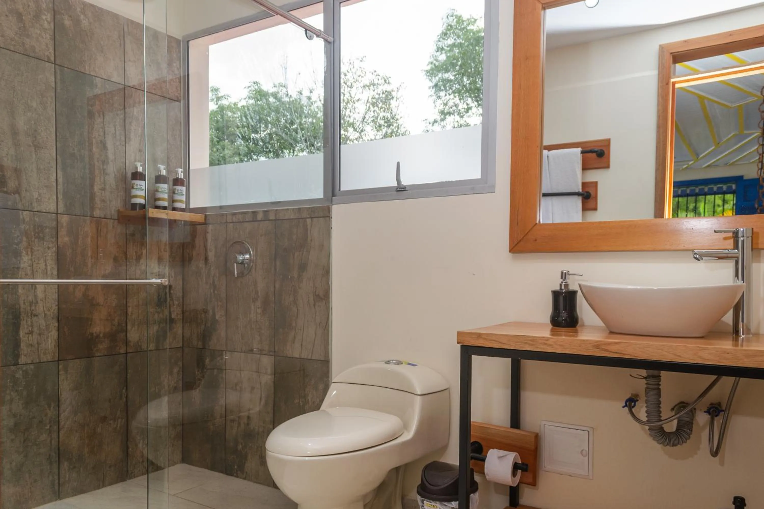 Shower in El Edén Country hotel y Club Residencial