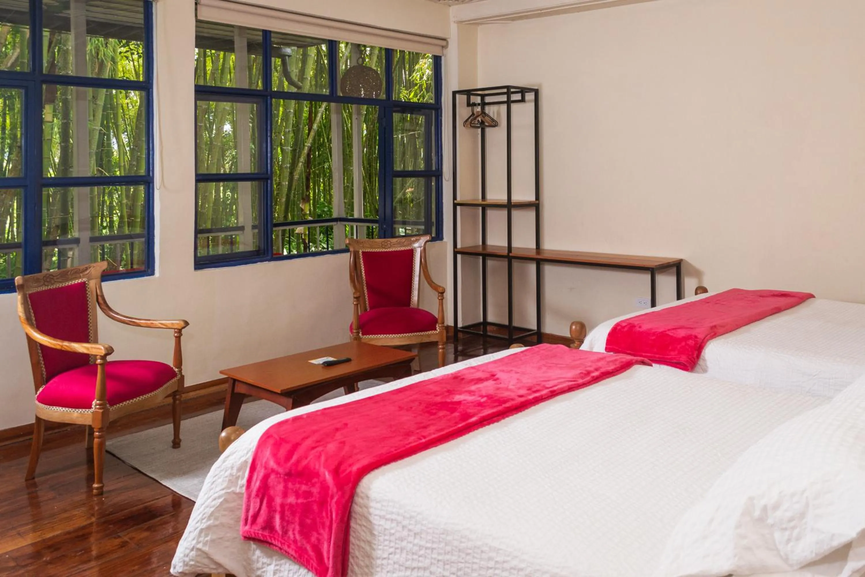 View (from property/room), Bed in El Edén Country hotel y Club Residencial