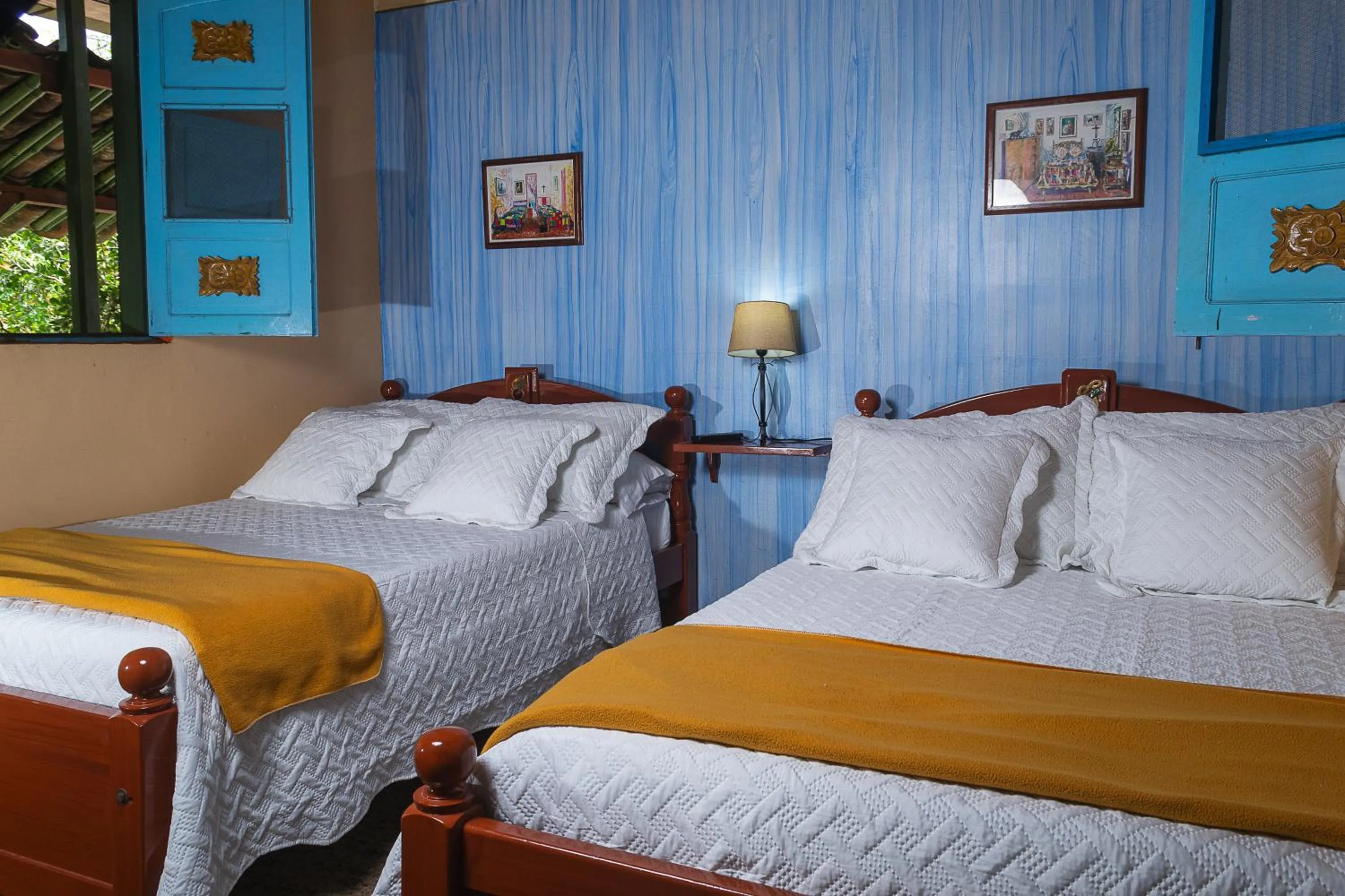 Bed in El Edén Country hotel y Club Residencial