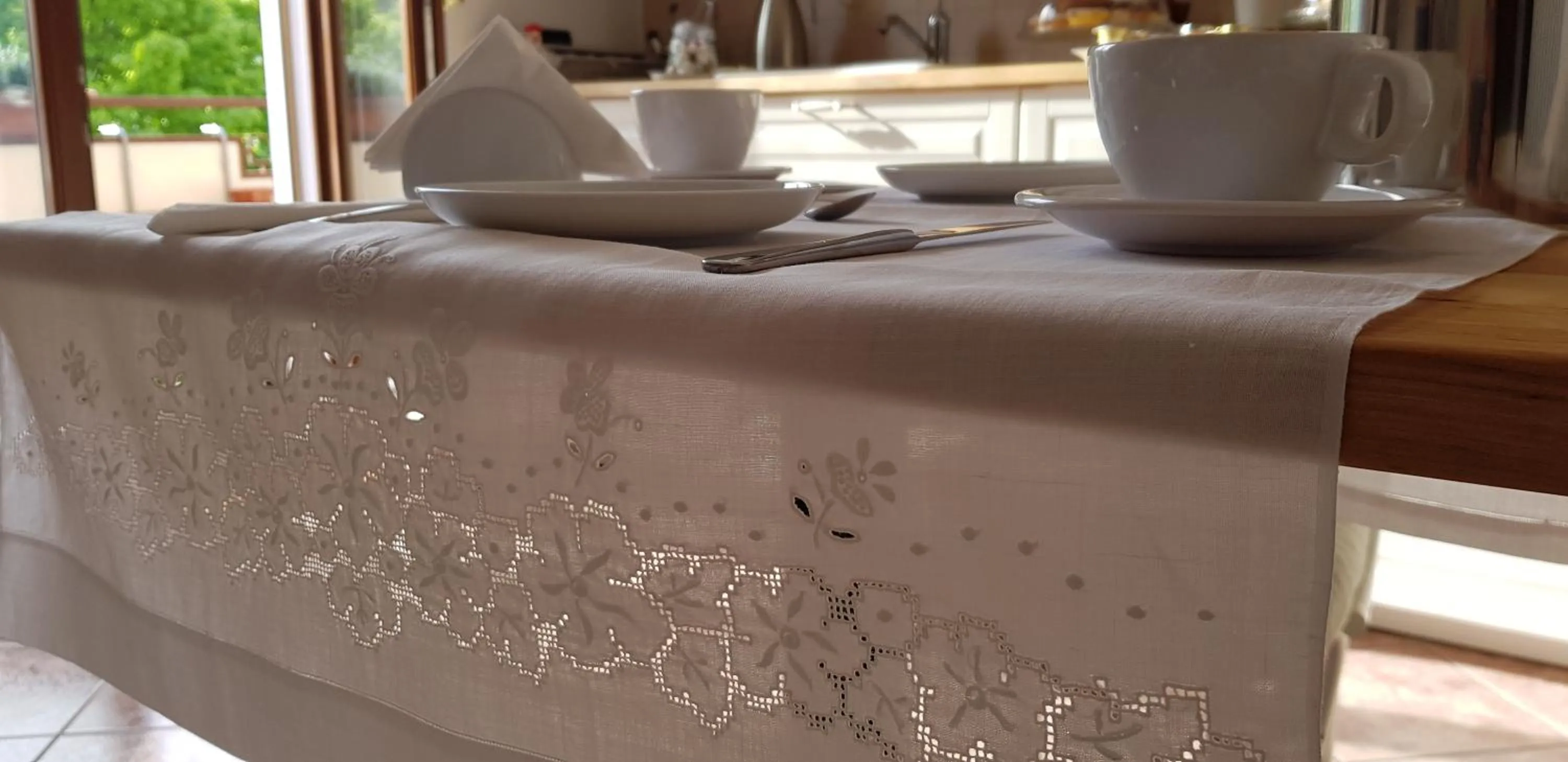 Decorative detail in Il Nido B&B