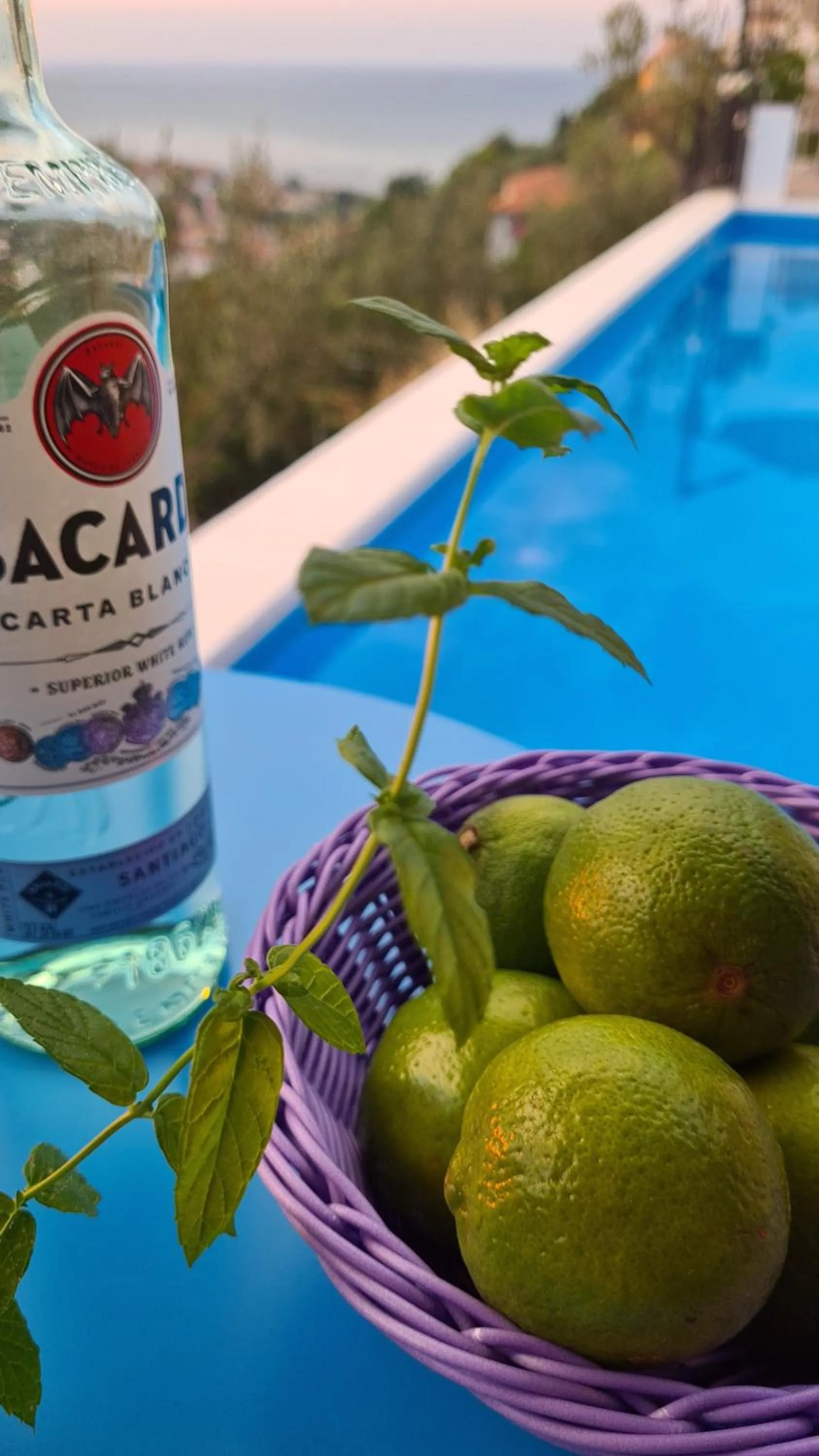 Swimming pool in Il Nido B&B