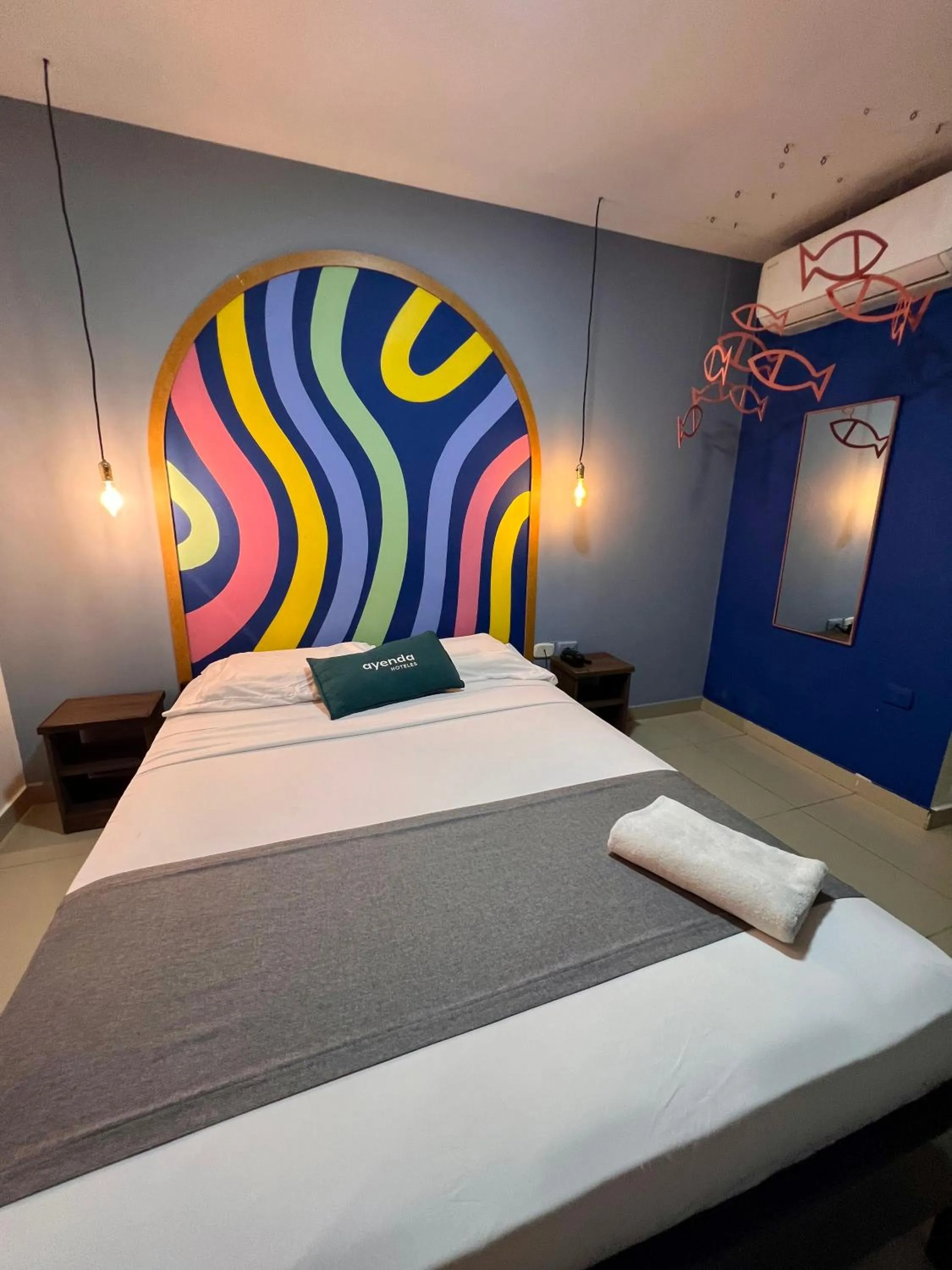 Bedroom, Bed in Hotel Puerto Colombia