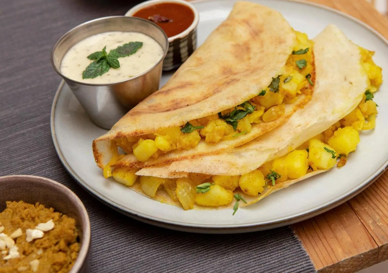 Food and drinks in Bloomrooms Calangute