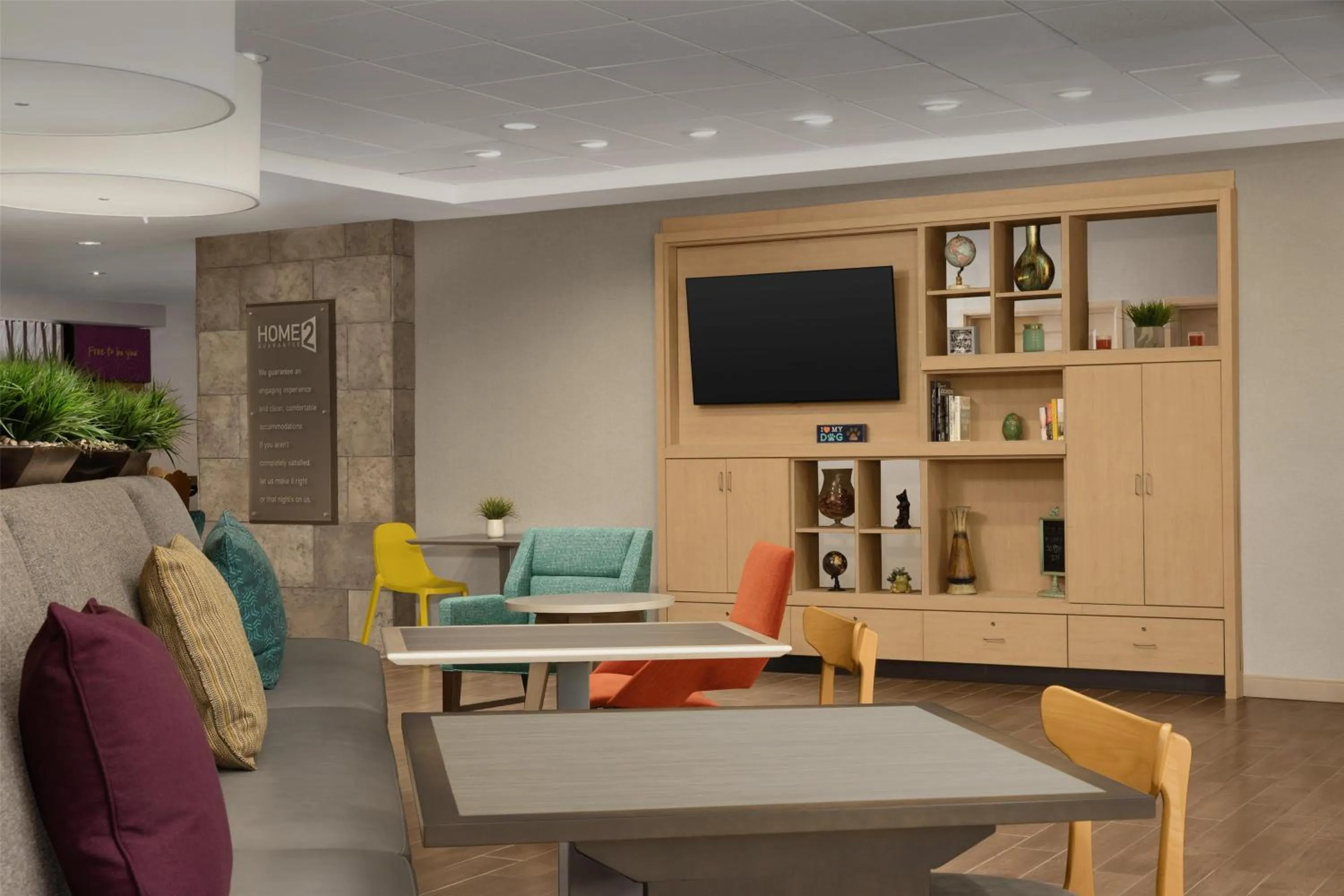 Lobby or reception in Home2 Suites by Hilton Huntsville Research Park Area, AL