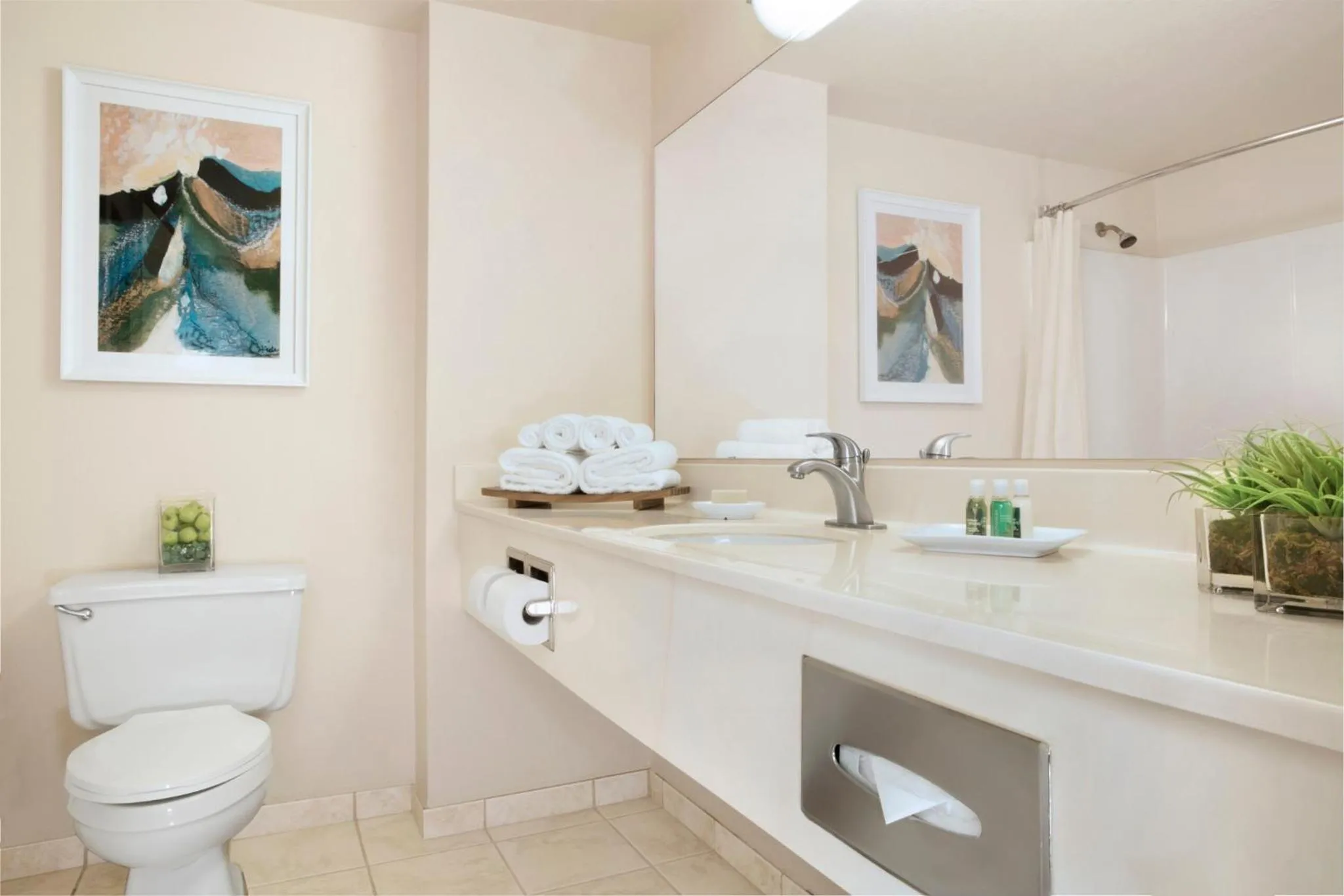 Bathroom in Tropicana Laughlin, A Caesars Destination