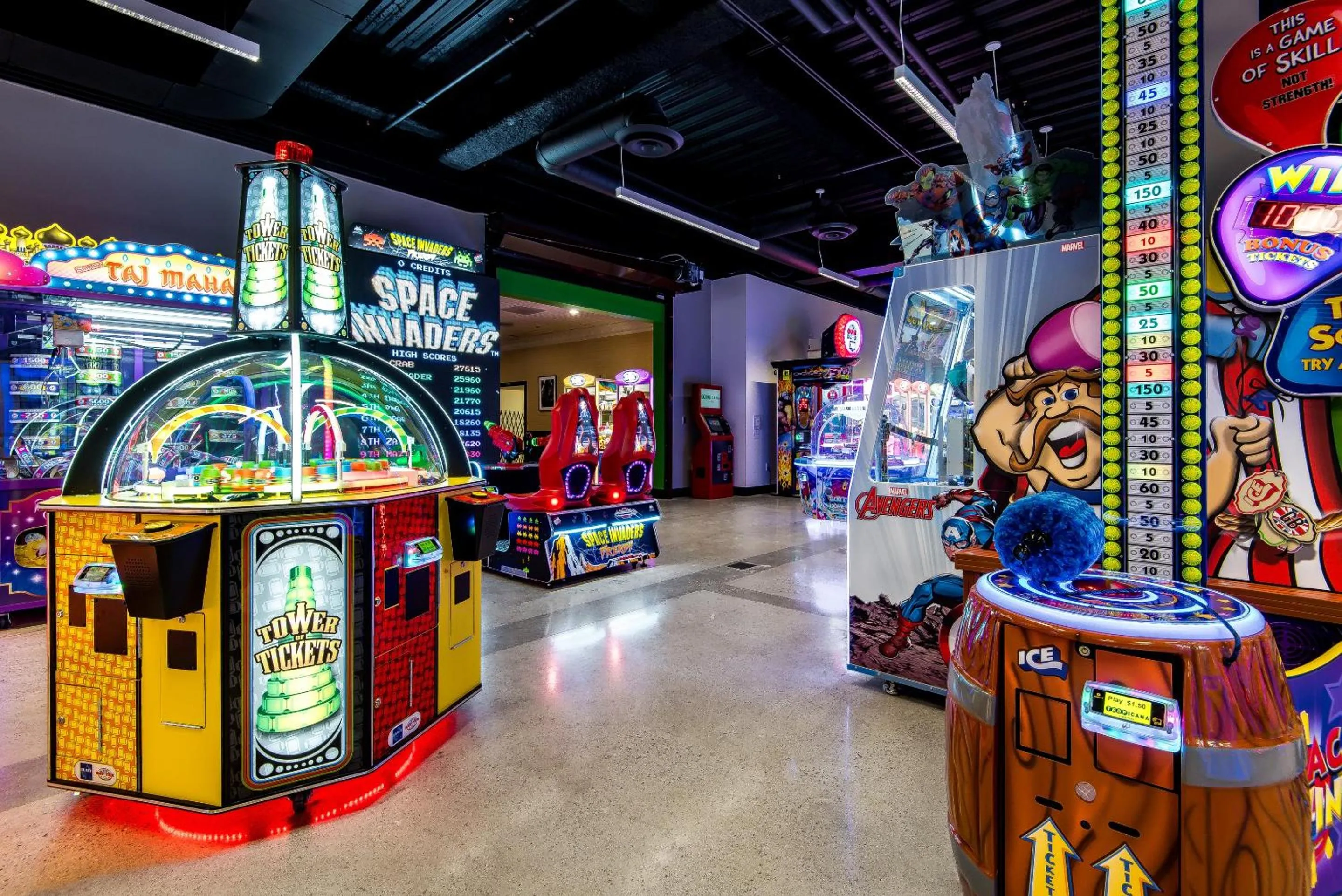 Game Room in Tropicana Laughlin, A Caesars Destination