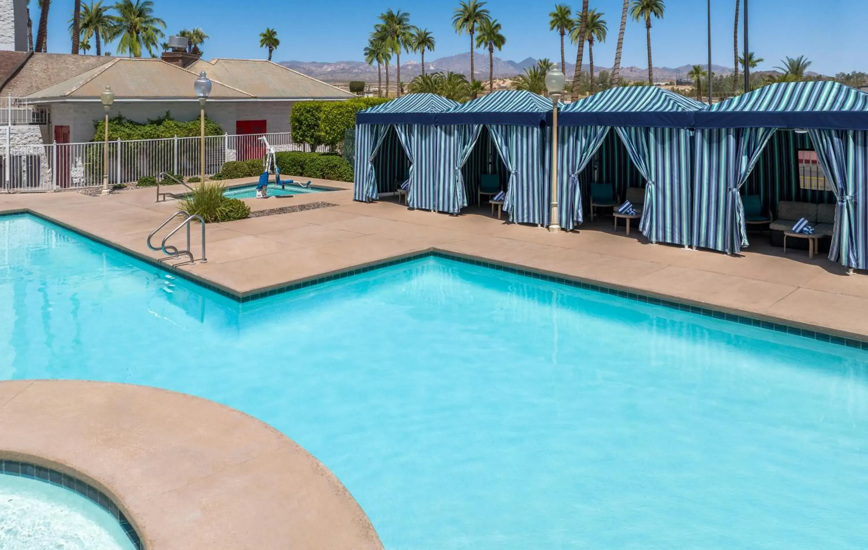 Swimming pool in Tropicana Laughlin, A Caesars Destination Swimming pool in Tropicana Laughlin, A Caesars Destination