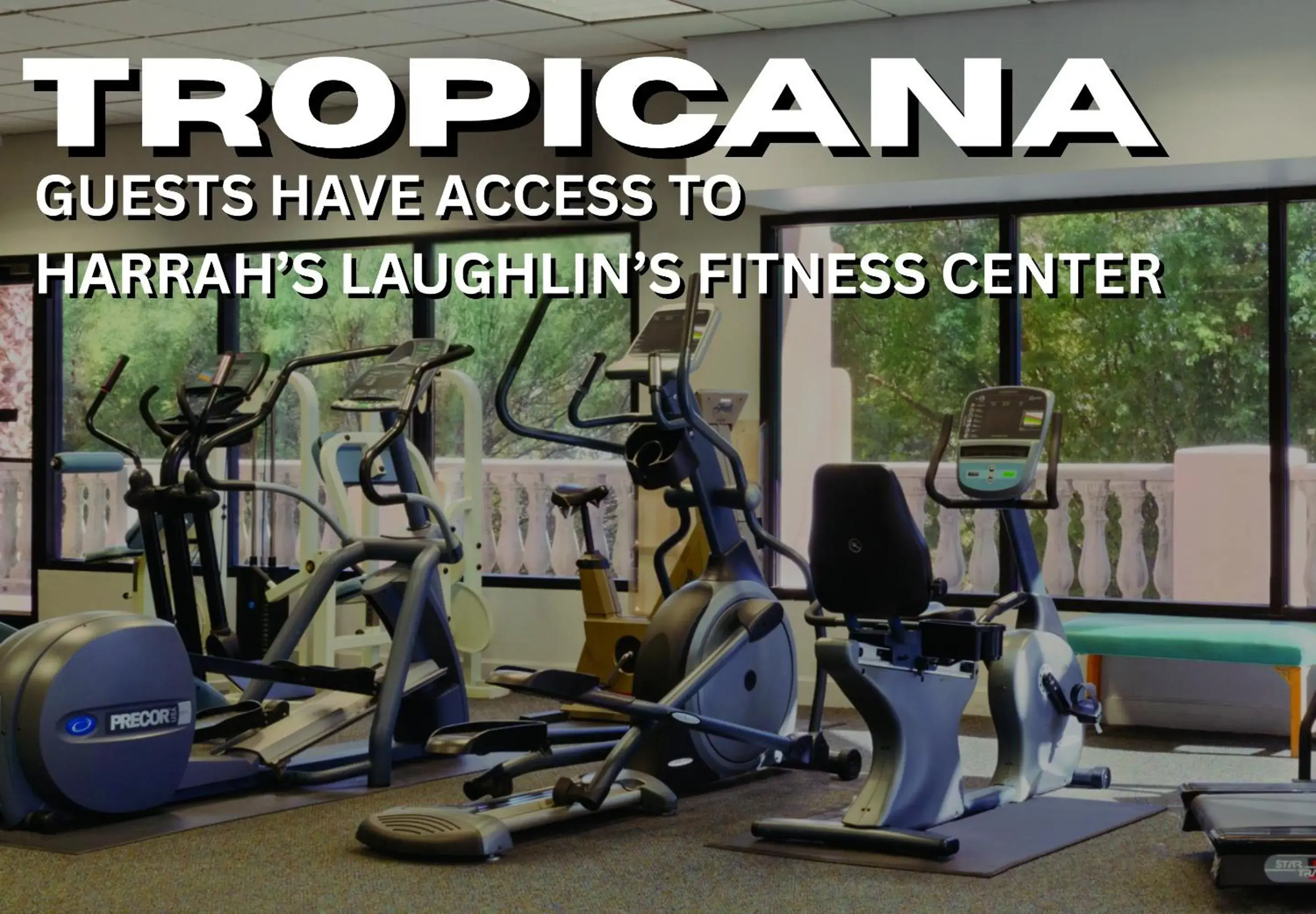Fitness centre/facilities in Tropicana Laughlin, A Caesars Destination Fitness centre/facilities in Tropicana Laughlin, A Caesars Destination
