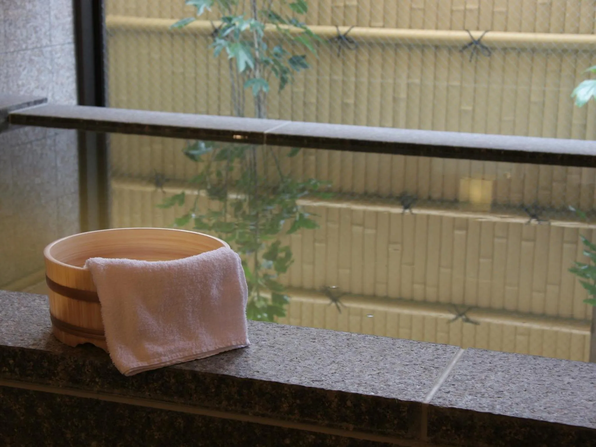 Hot Spring Bath in Kotohira Riverside Hotel