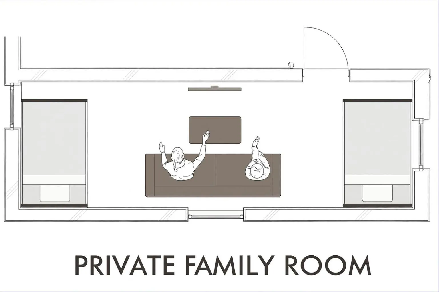 Floor plan in Piece Hostel Kyoto