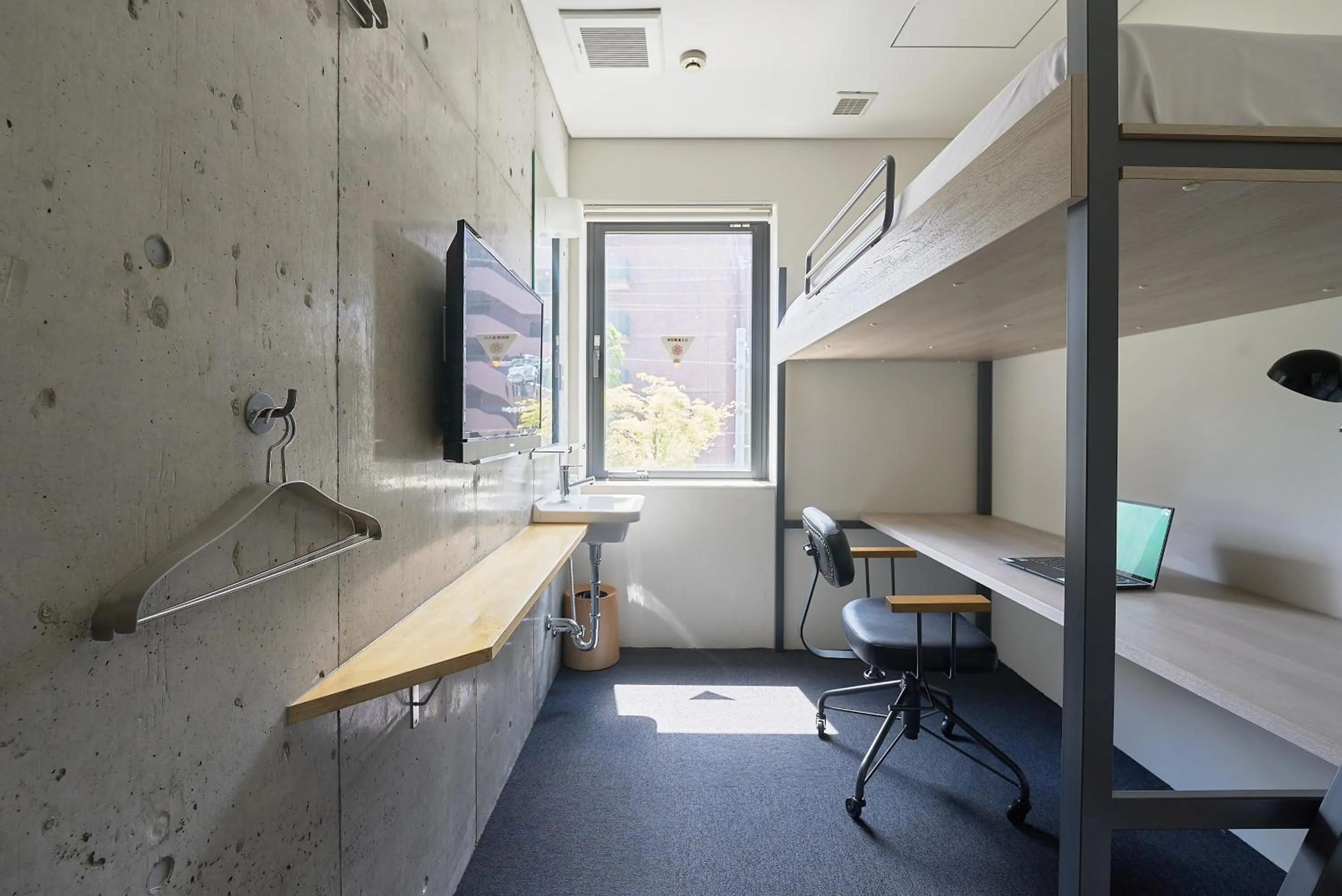 Photo of the whole room in Piece Hostel Kyoto