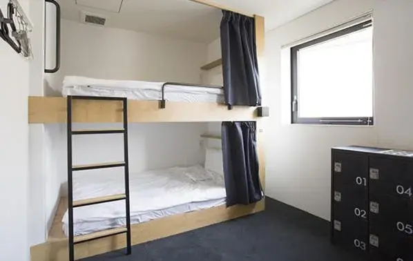 bunk bed, Bed in Piece Hostel Kyoto bunk bed, Bed in Piece Hostel Kyoto