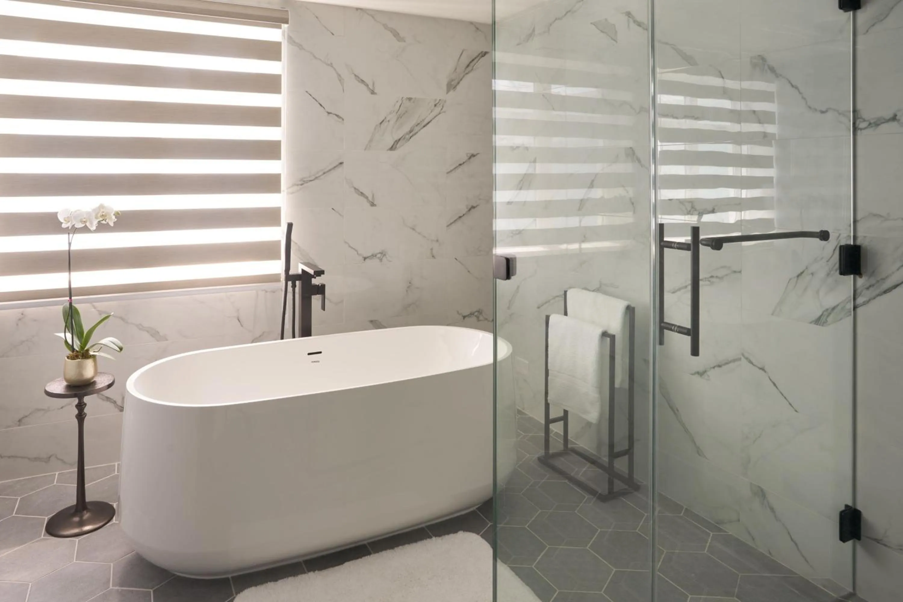 Bathroom in Hotel Rumbao, a Tribute Portfolio Hotel