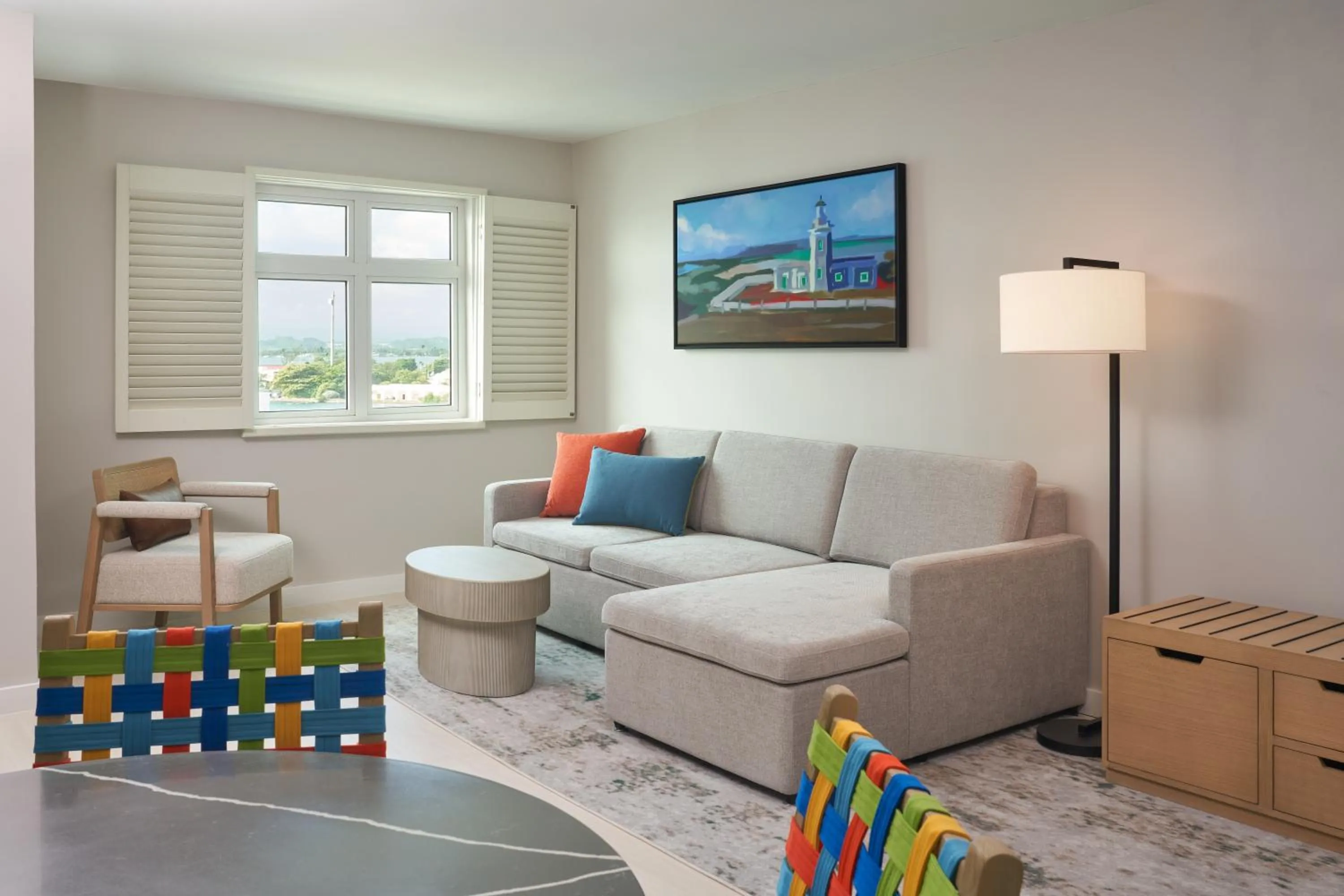 Living room in Hotel Rumbao, a Tribute Portfolio Hotel