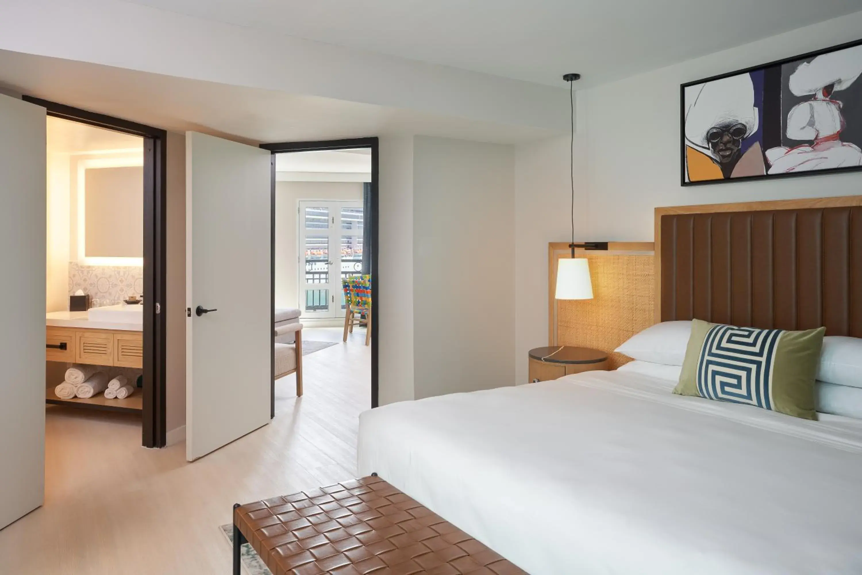 Bed in Hotel Rumbao, a Tribute Portfolio Hotel Bed in Hotel Rumbao, a Tribute Portfolio Hotel