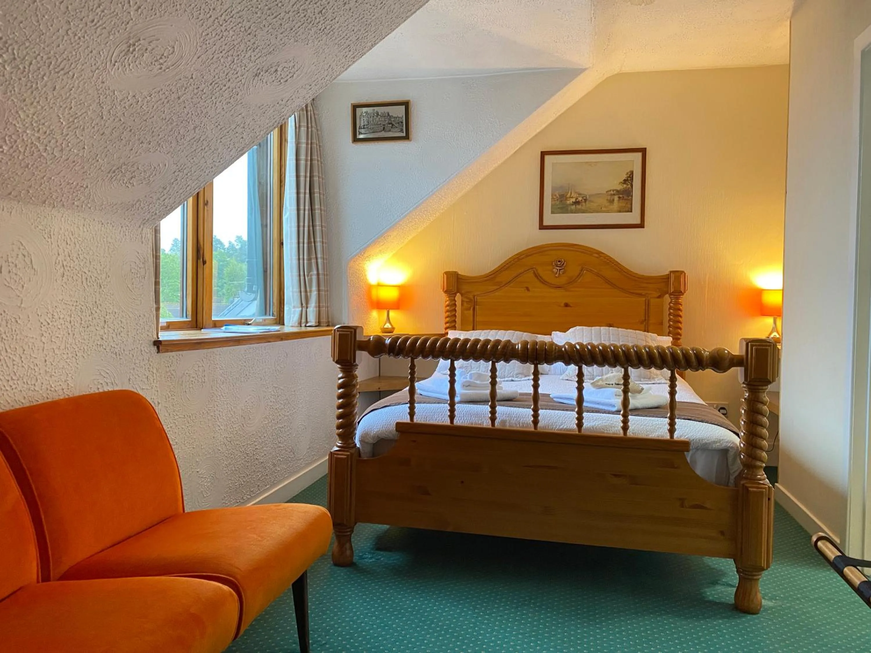 Bed in Garden Park Guest House