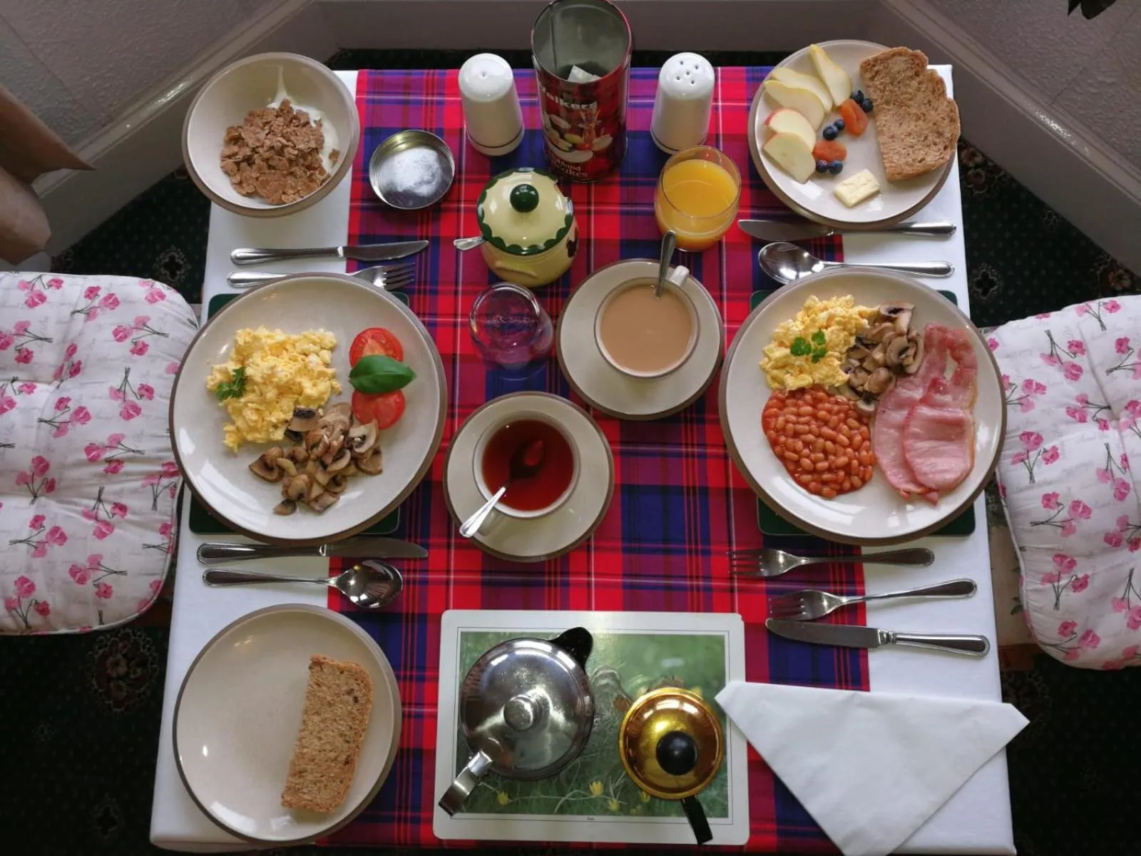 Food close-up in Garden Park Guest House