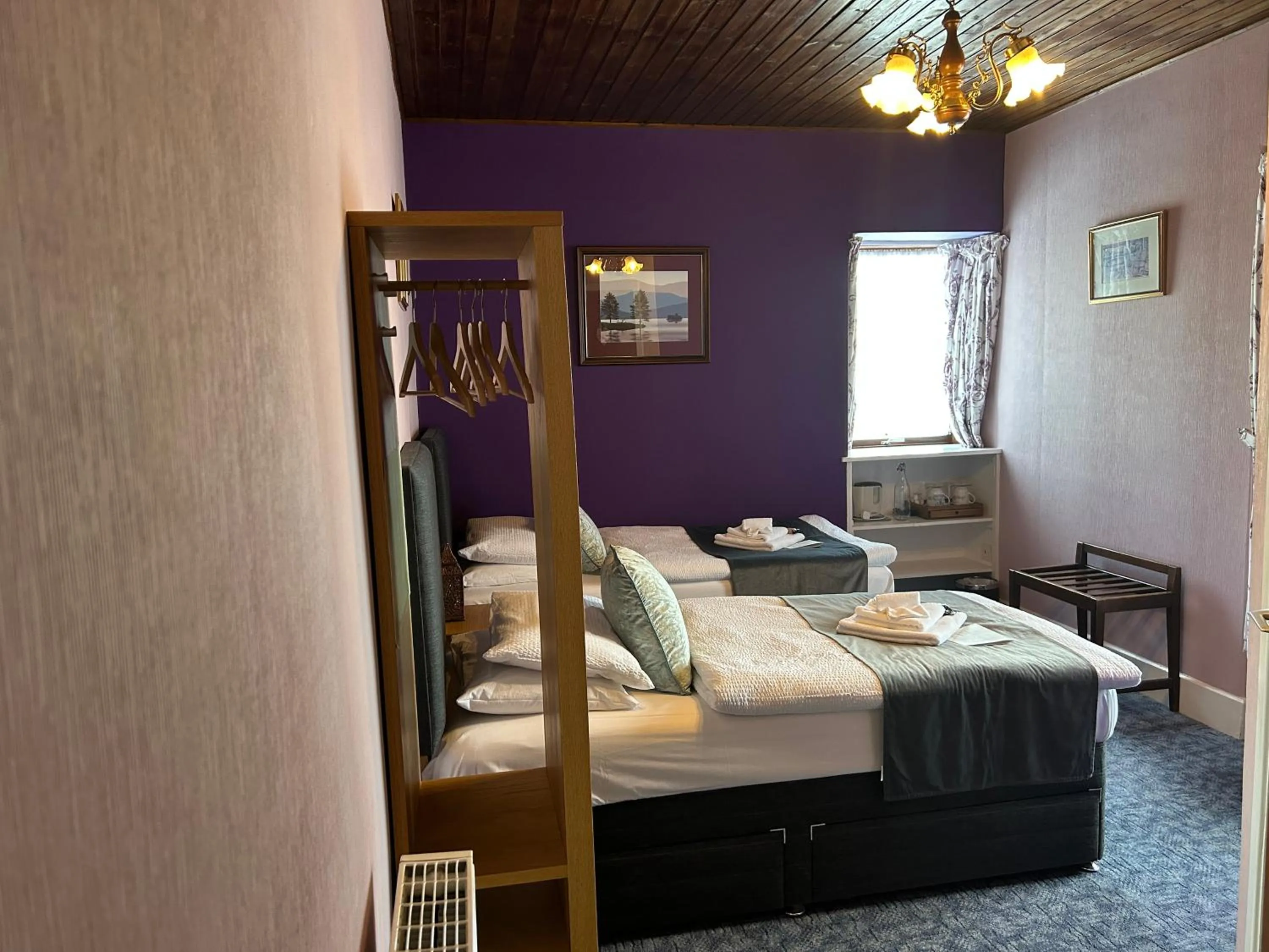 Bed in Garden Park Guest House