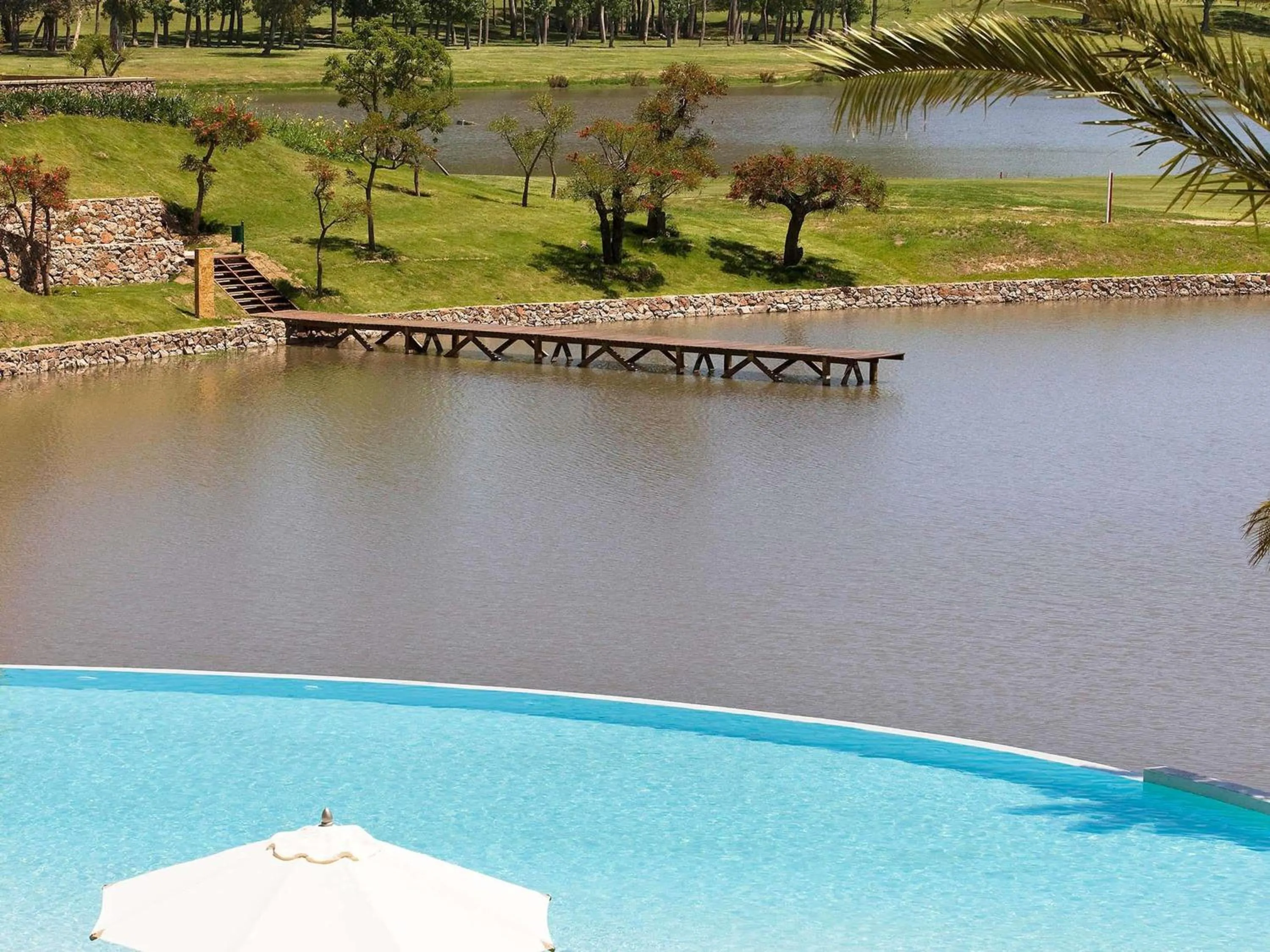 Pool view in Sofitel La Reserva Cardales