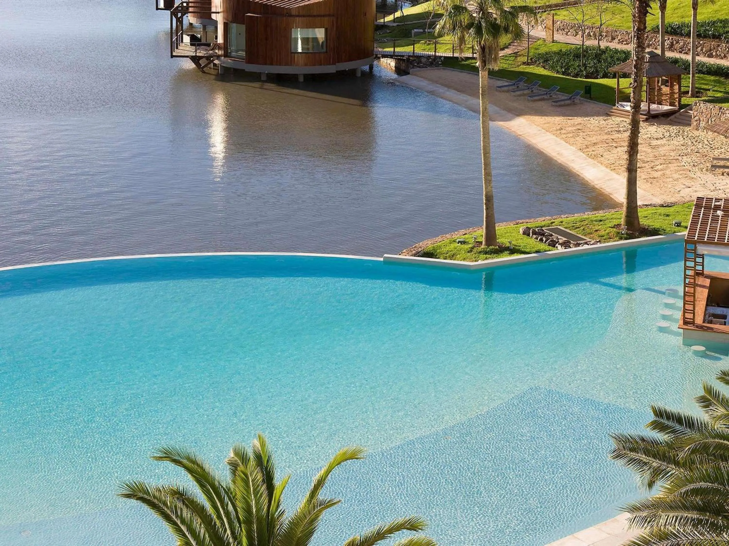 Pool view in Sofitel La Reserva Cardales