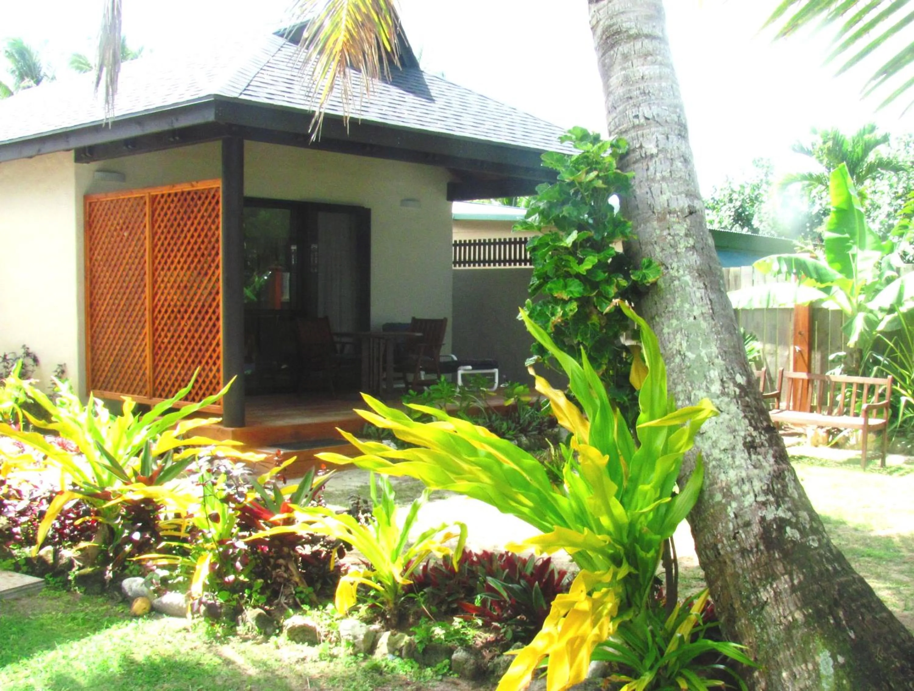 Patio in Muri Beach Resort