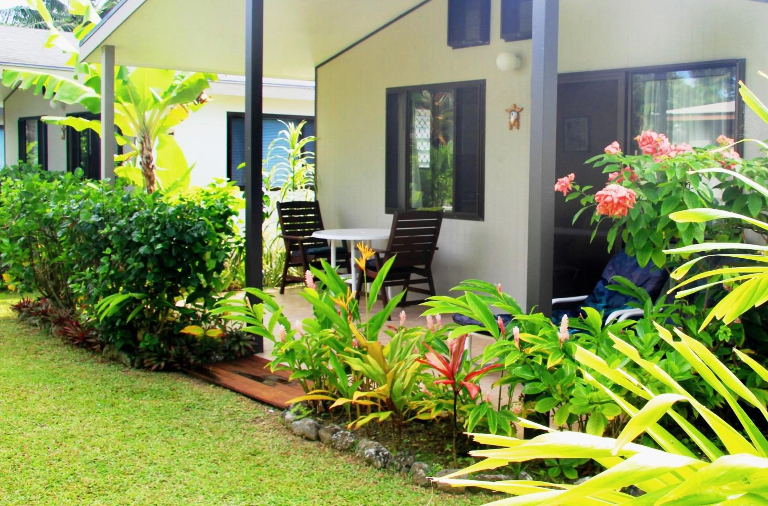 Patio in Muri Beach Resort