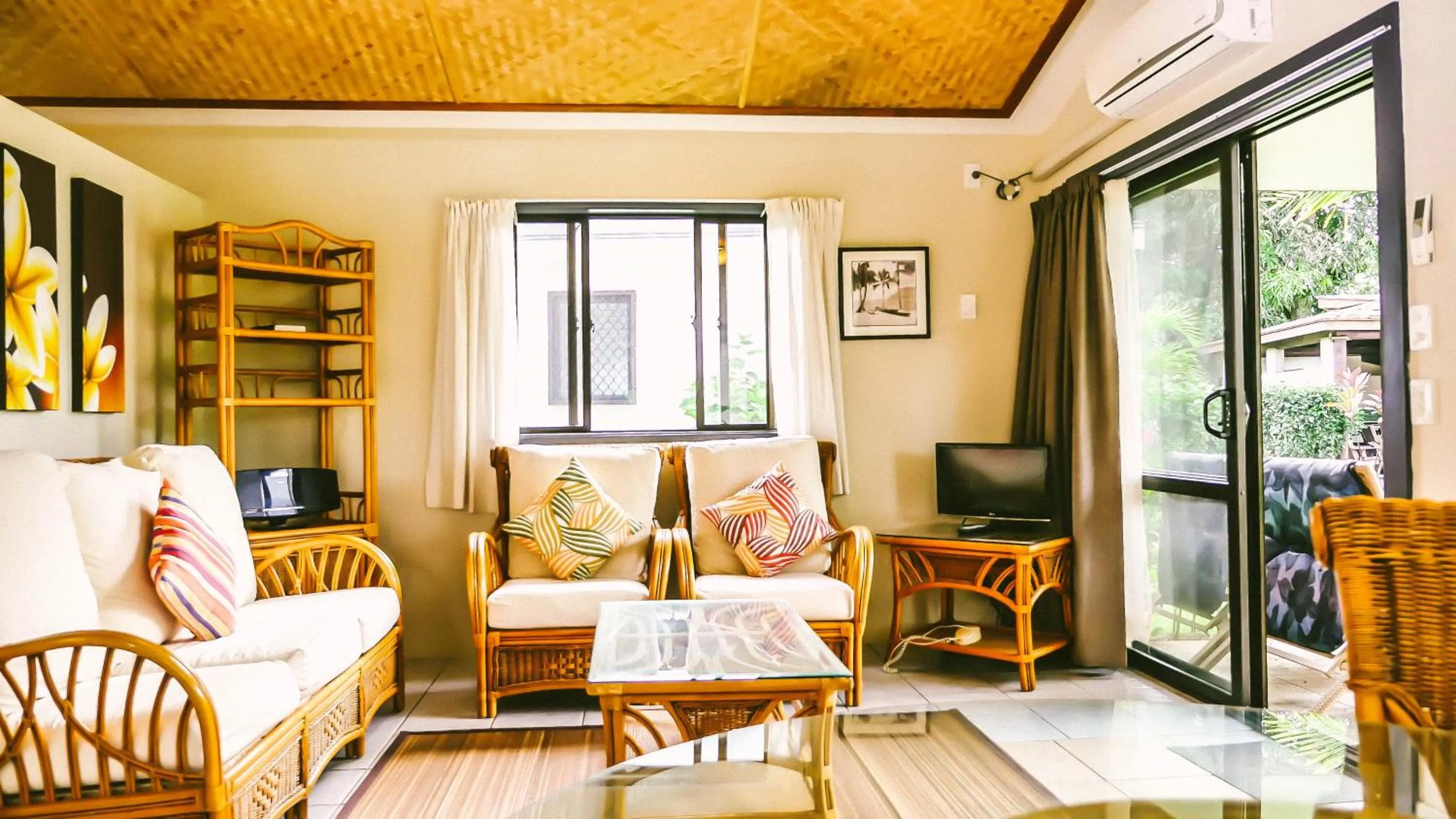 Patio in Muri Beach Resort