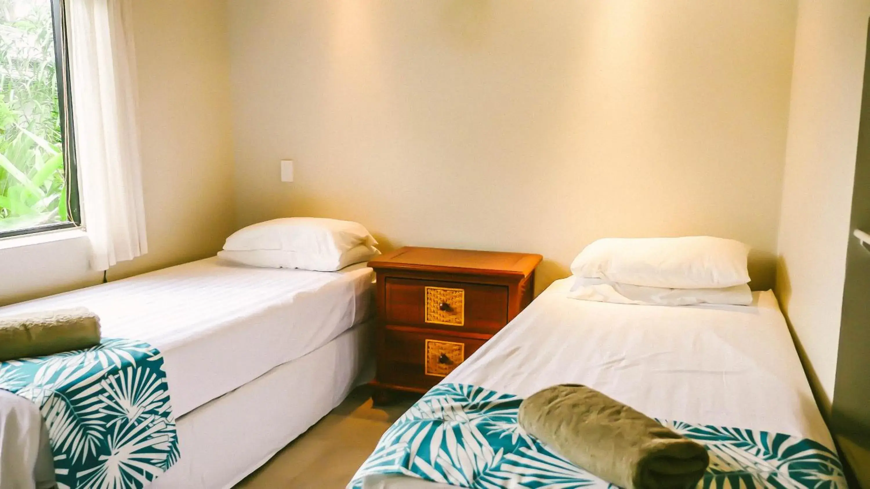 Bed in Muri Beach Resort Bed in Muri Beach Resort