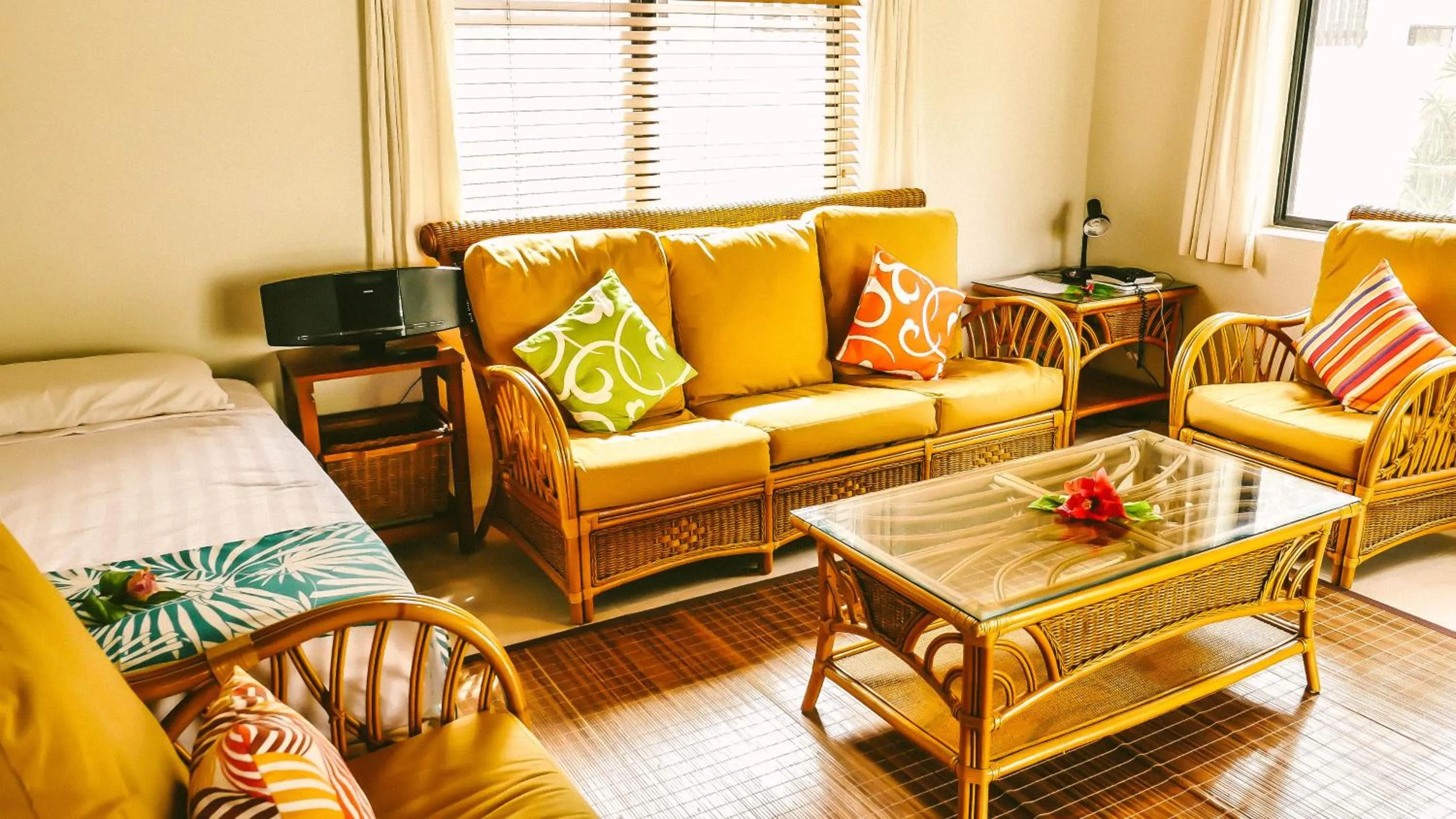 Balcony/Terrace in Muri Beach Resort