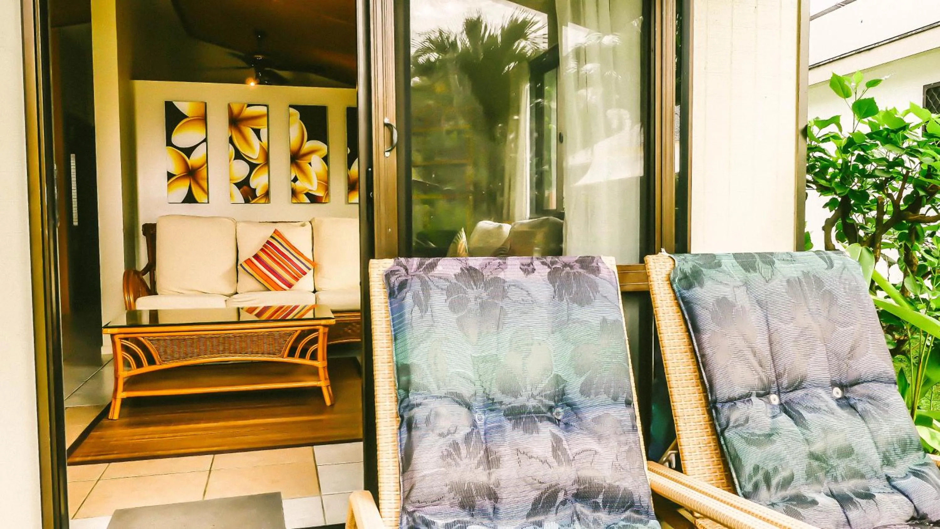 Patio in Muri Beach Resort