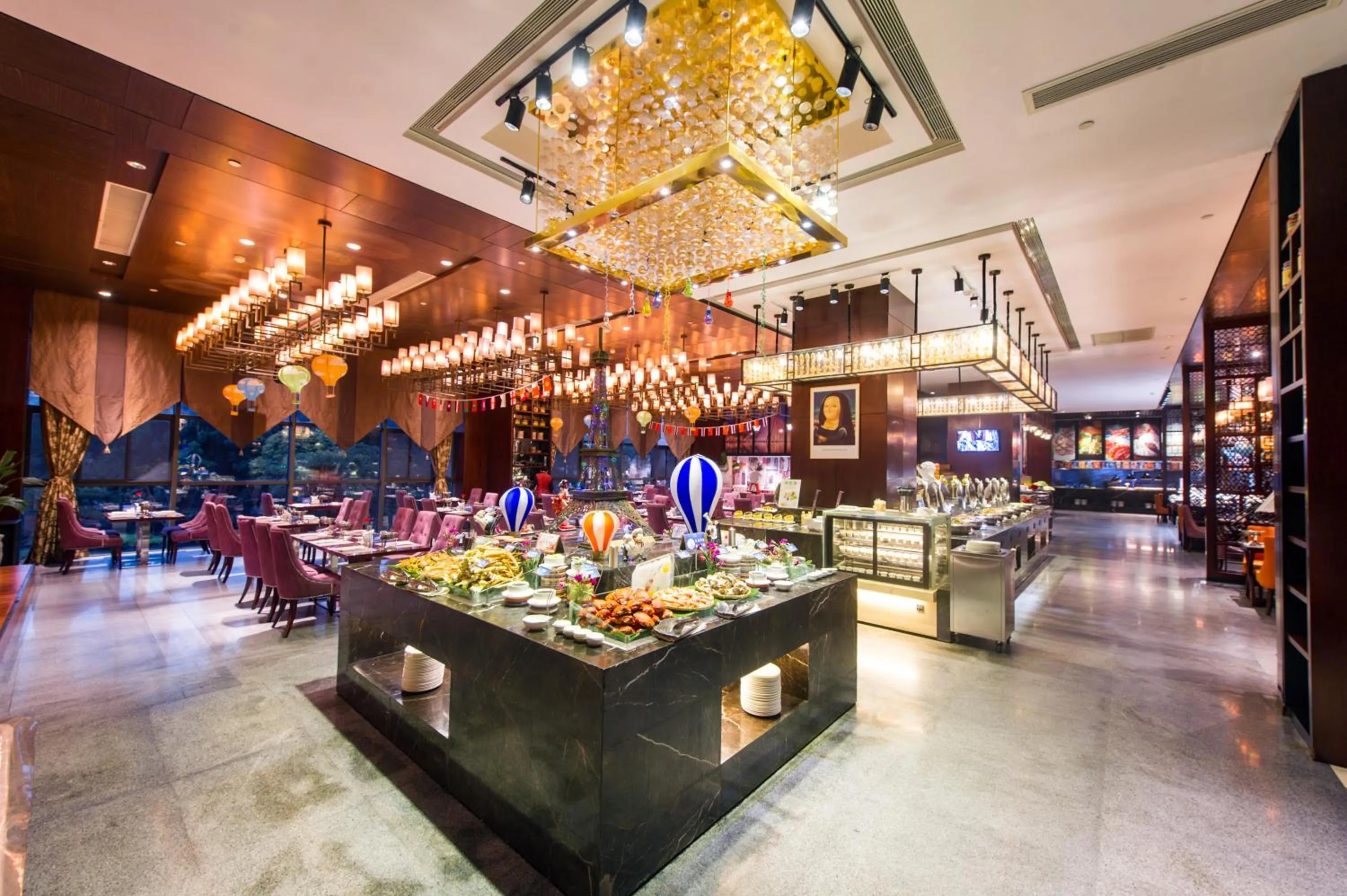 Breakfast in Tai Zhou International Jinling Hotel