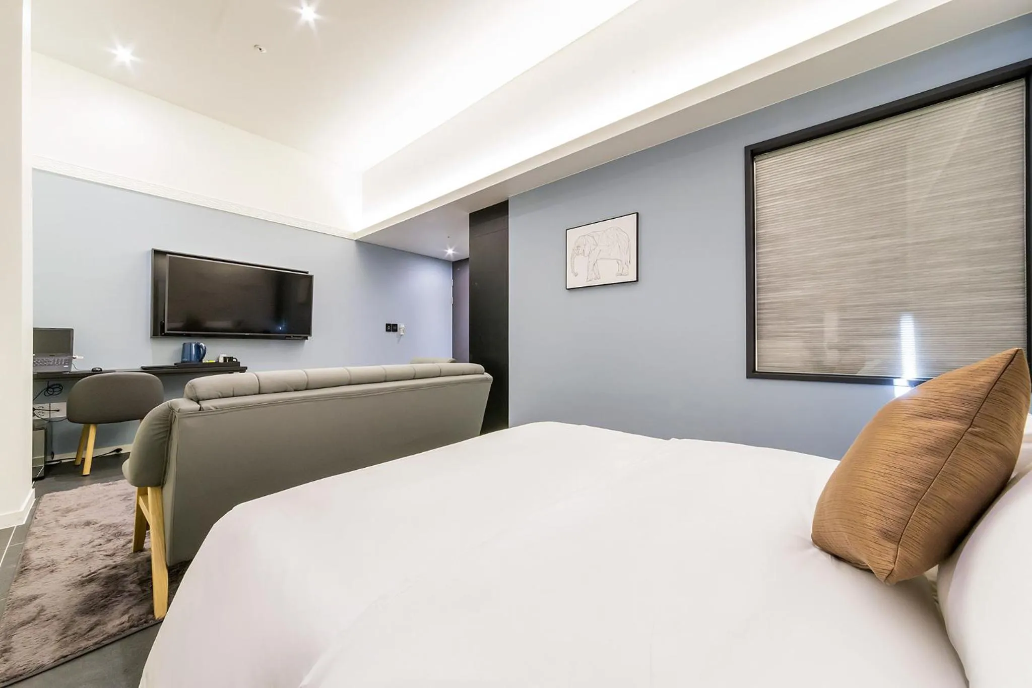 Bed in Pyeongtaek Stay Tourist Hotel