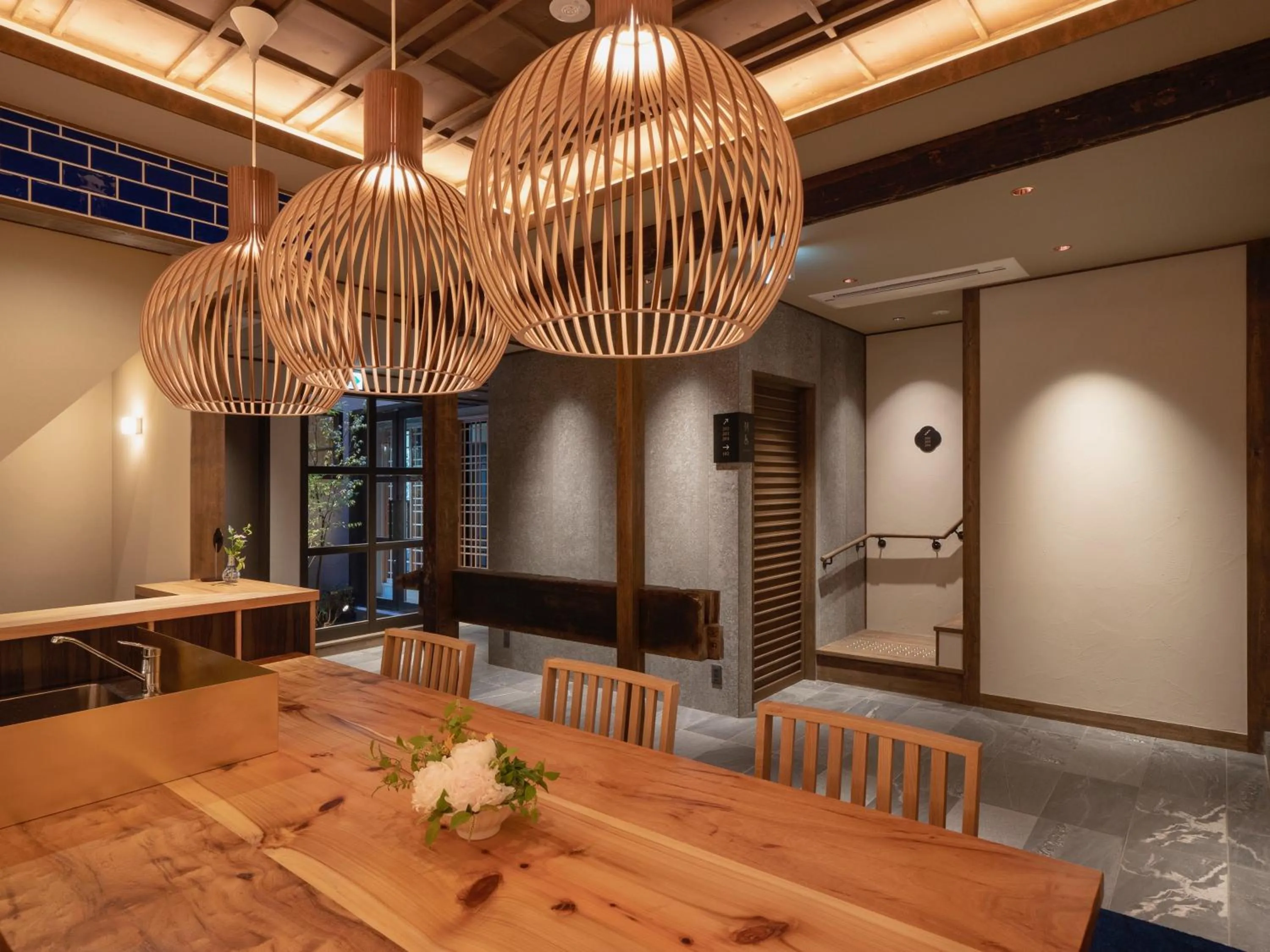 Communal lounge/ TV room in THE MACHIYA KAZAHAYA