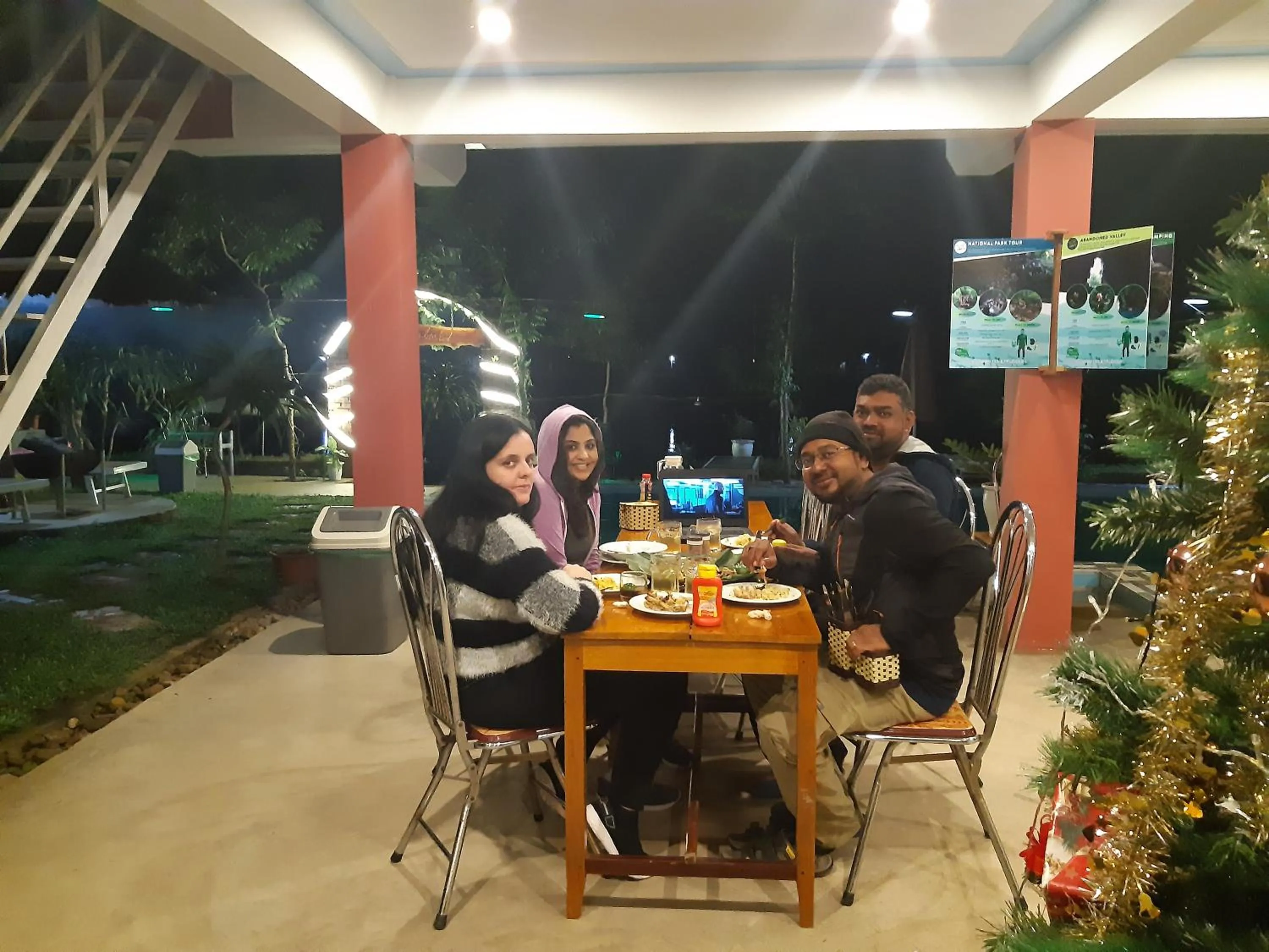 Night in Restful River Bungalow