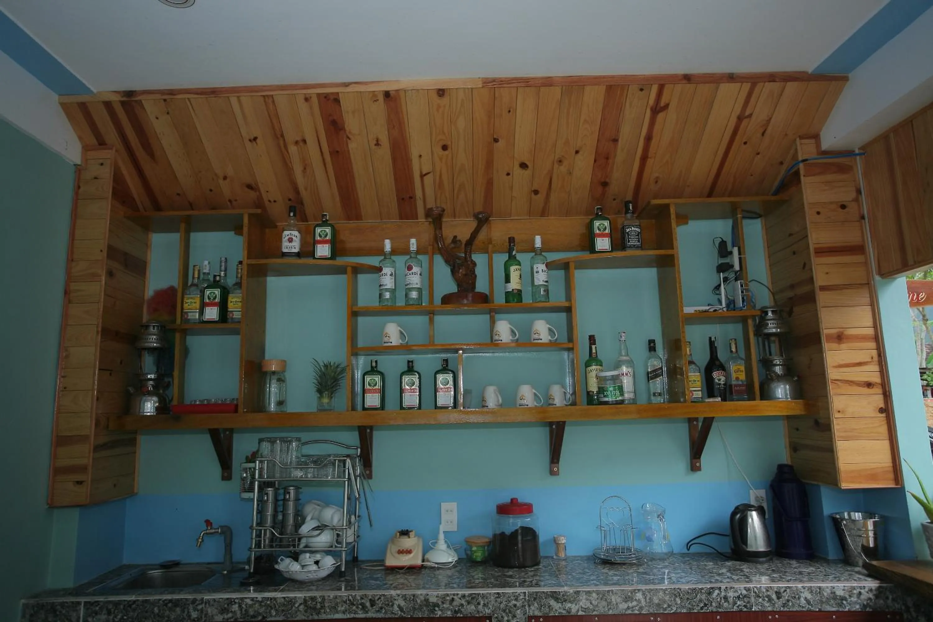 Lounge or bar in Restful River Bungalow