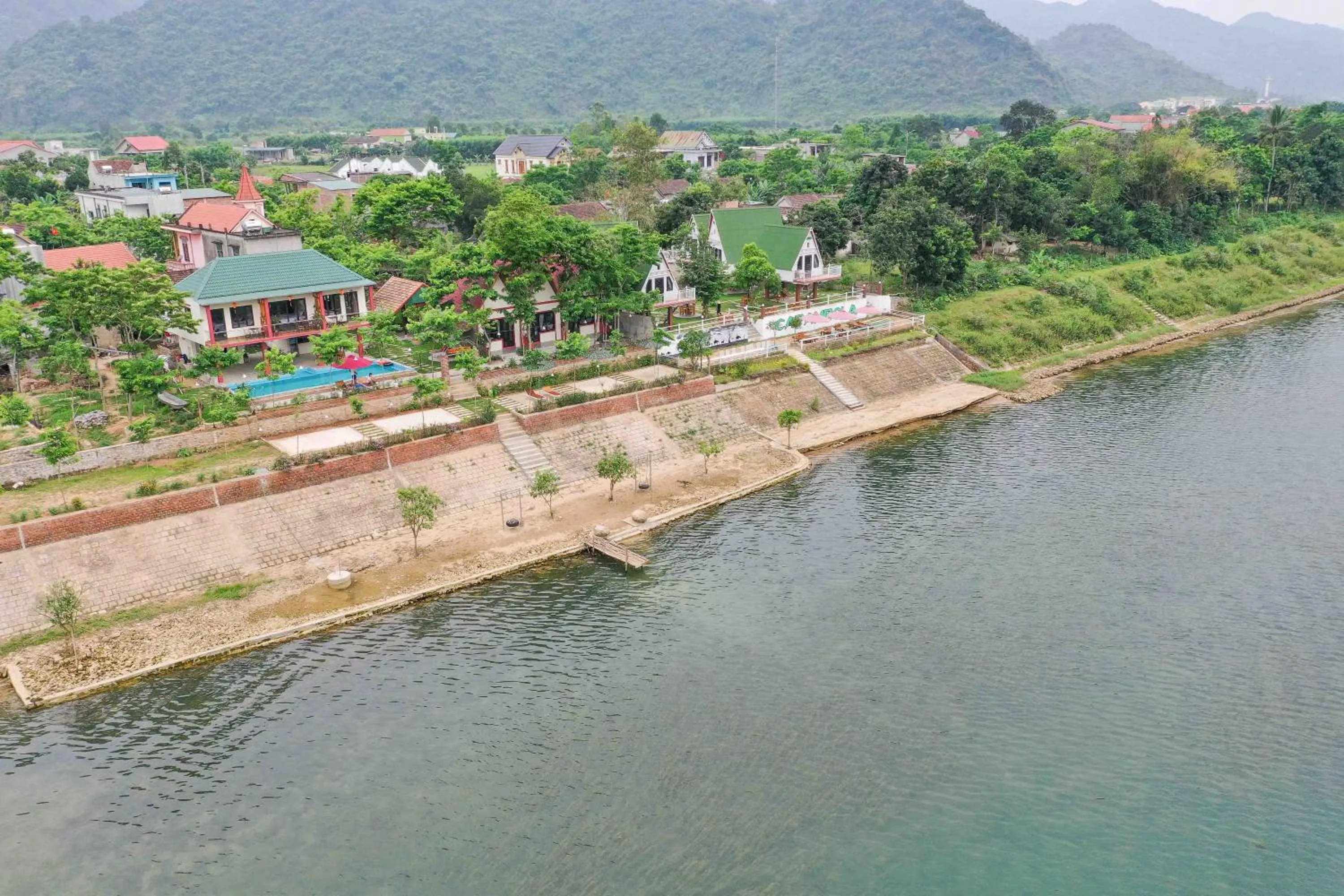 Property building in Restful River Bungalow