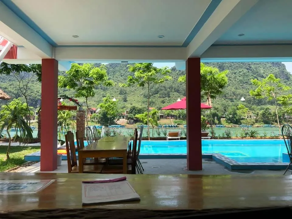 Patio in Restful River Bungalow